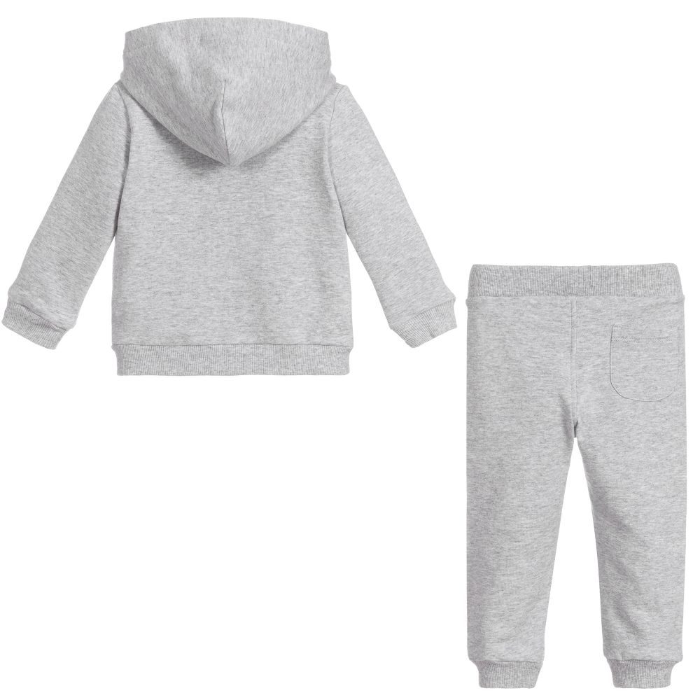 Baby Boys & Girls Grey Cotton Set