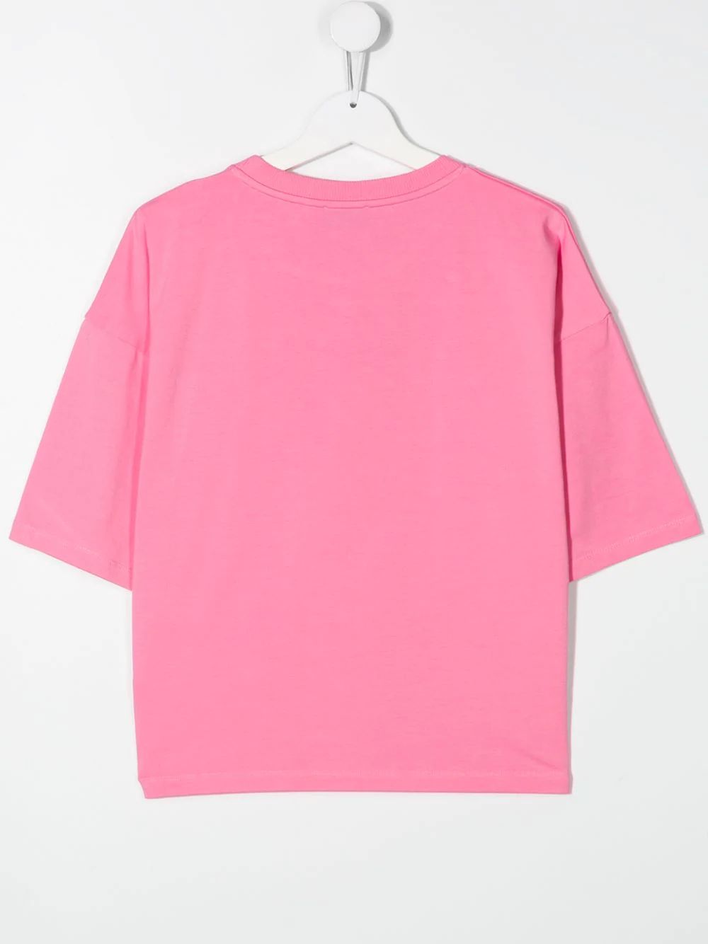 Girls Pink Cotton T-shirt