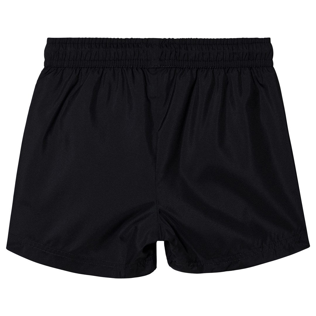 Boys Black Logo Swim Shorts