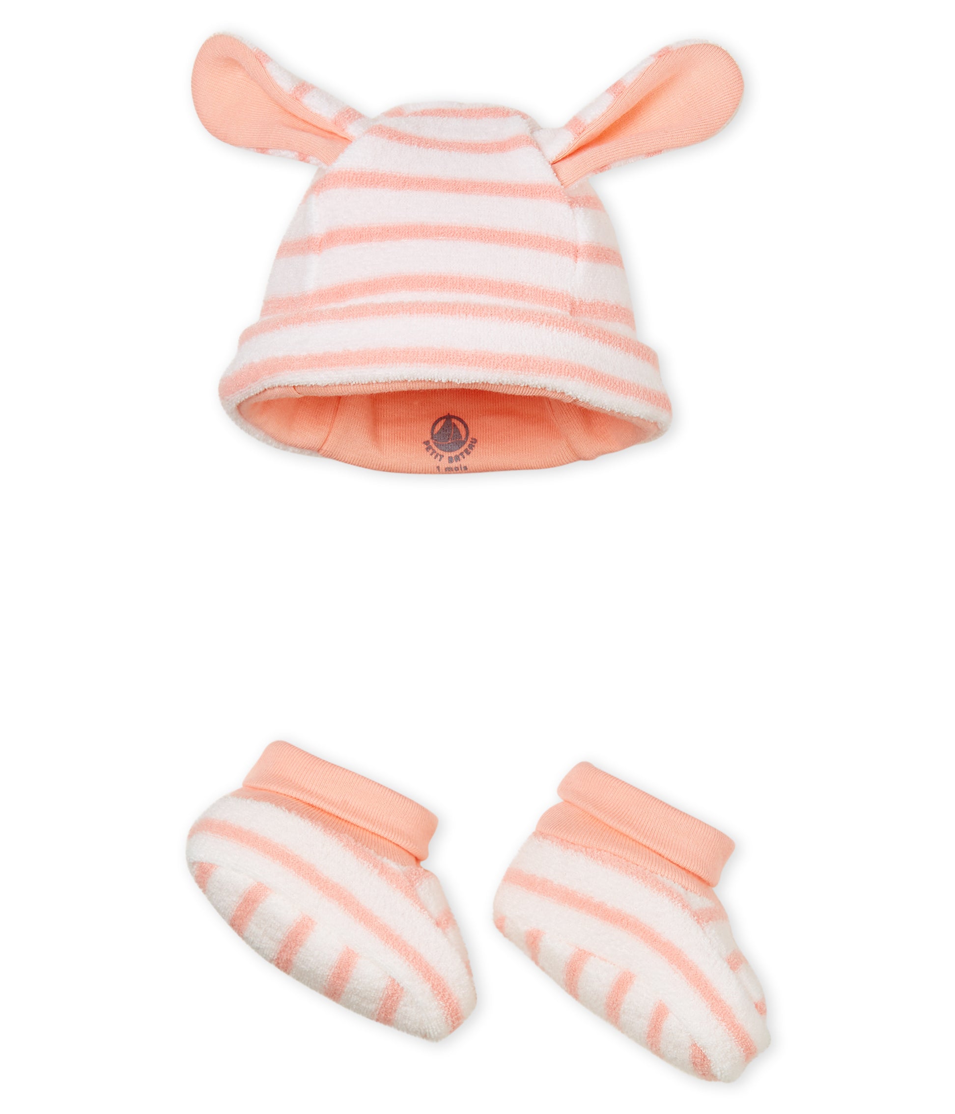 Baby Boys Pink Hat & Shoes Sets