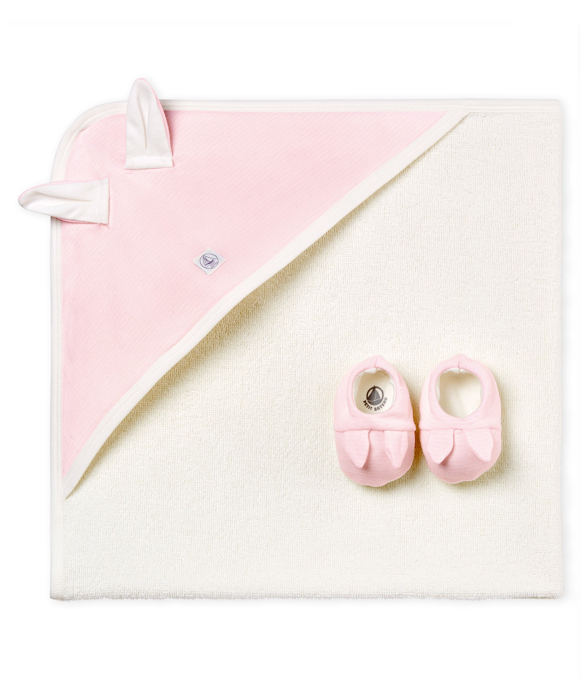 Baby Girls Pink Blanket & Socks Sets