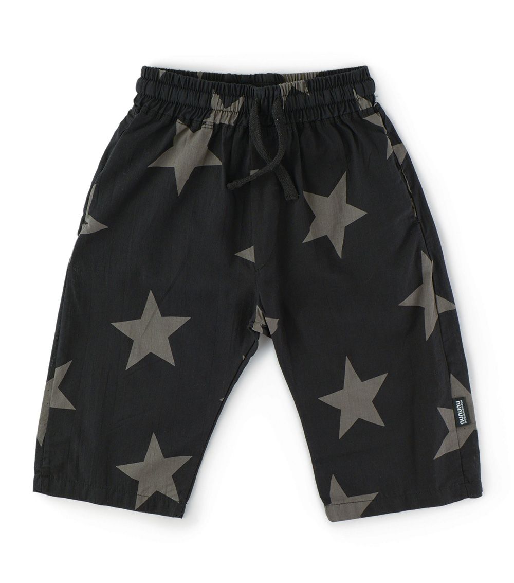 Boys Black Star Beach Trousers