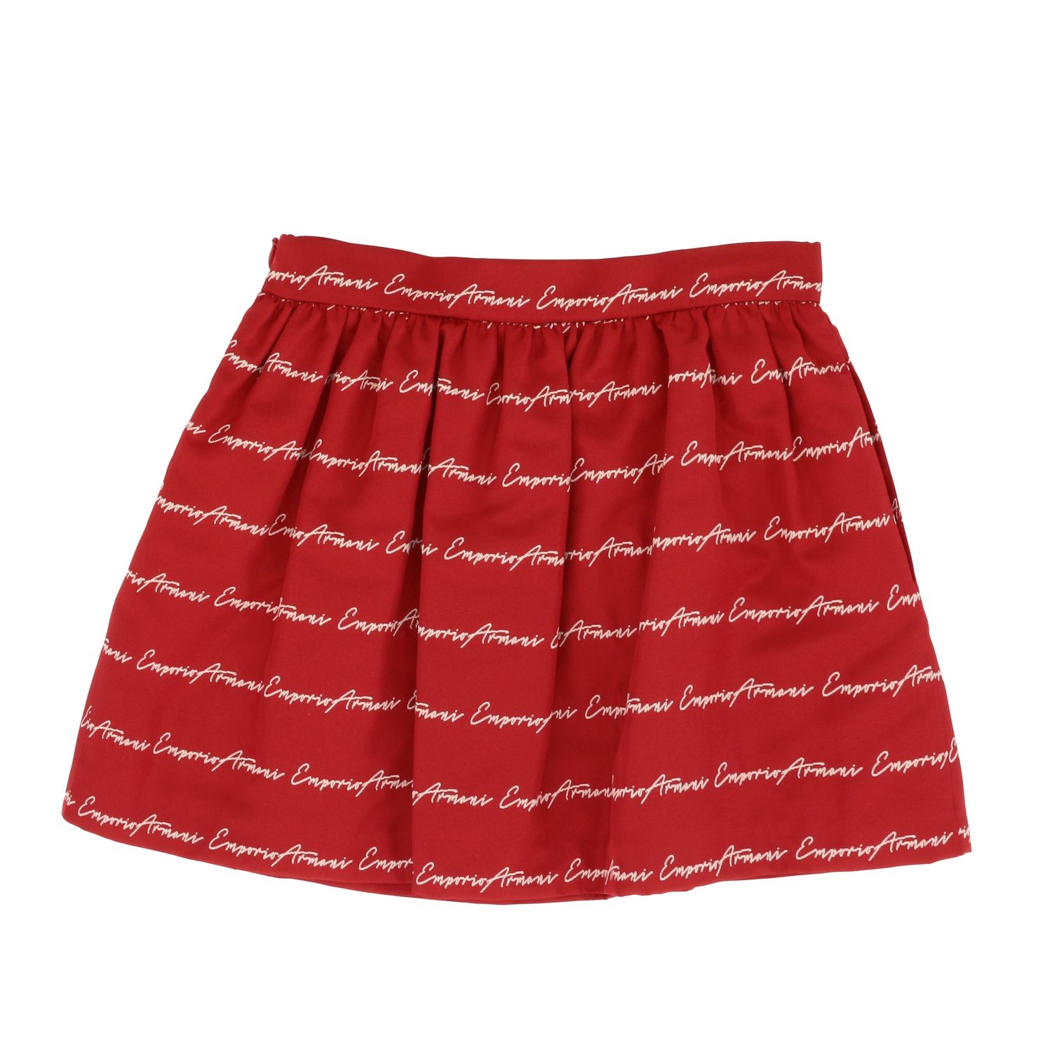 Girls Red Logo Skirt