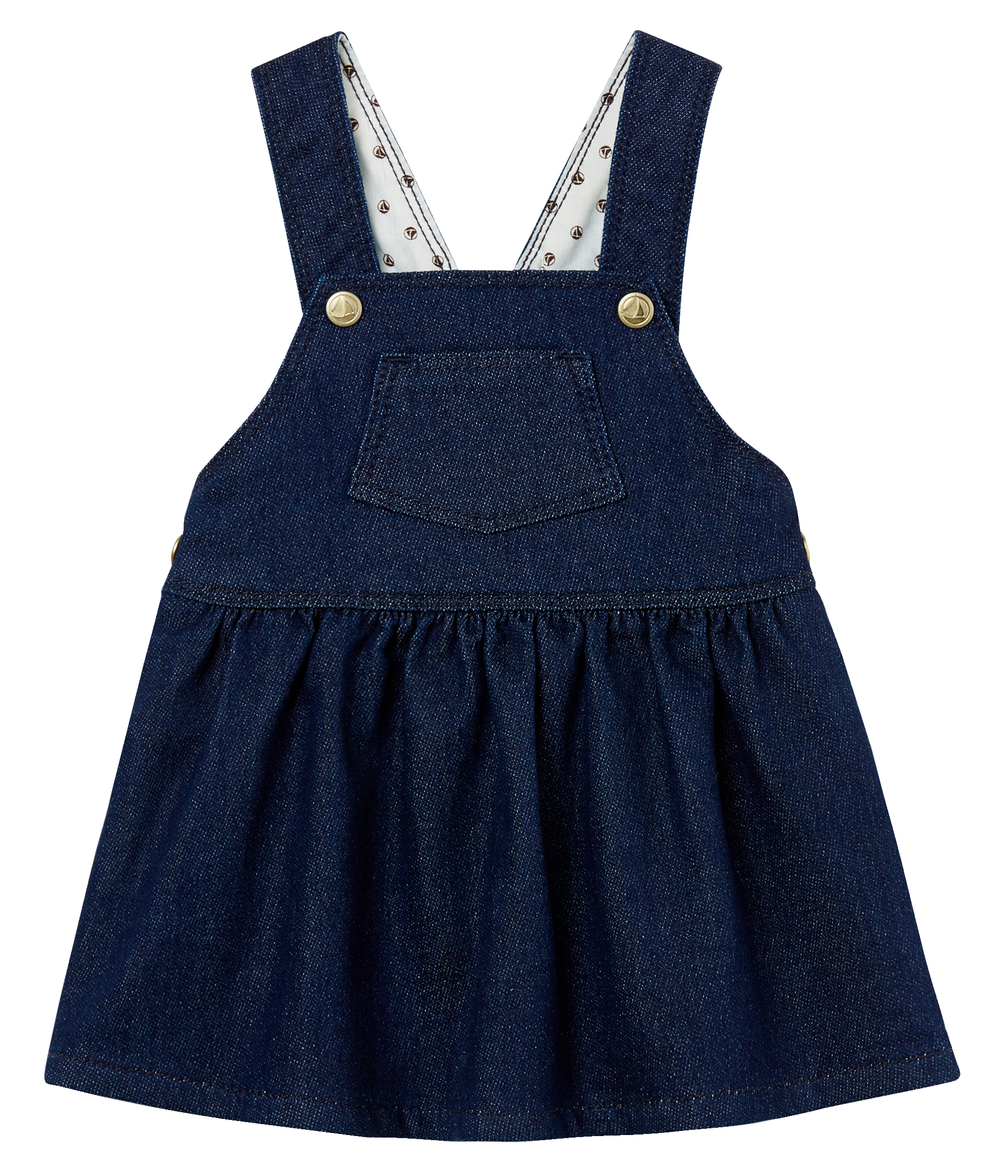 Baby Girls Blue Denim Dress