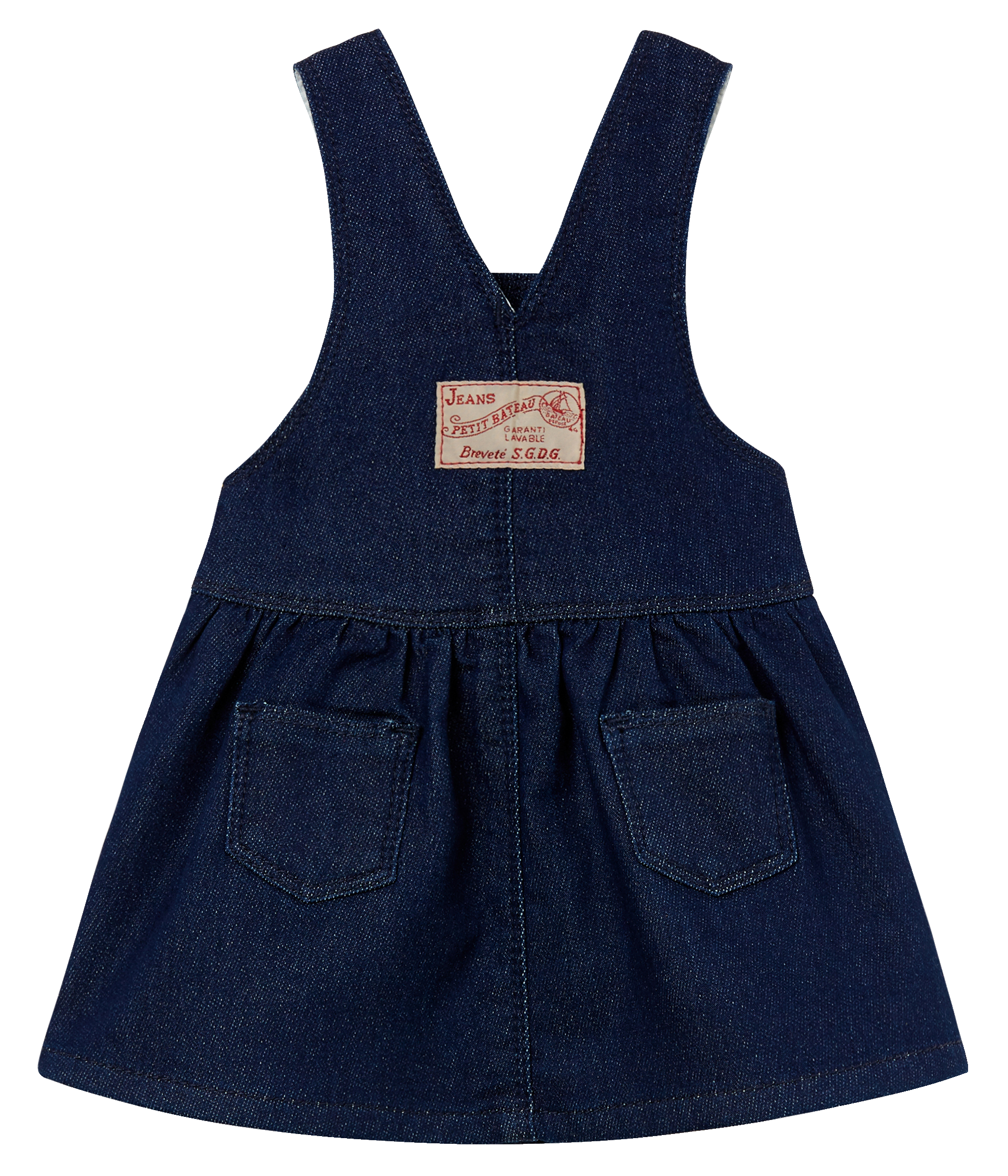 Baby Girls Blue Denim Dress