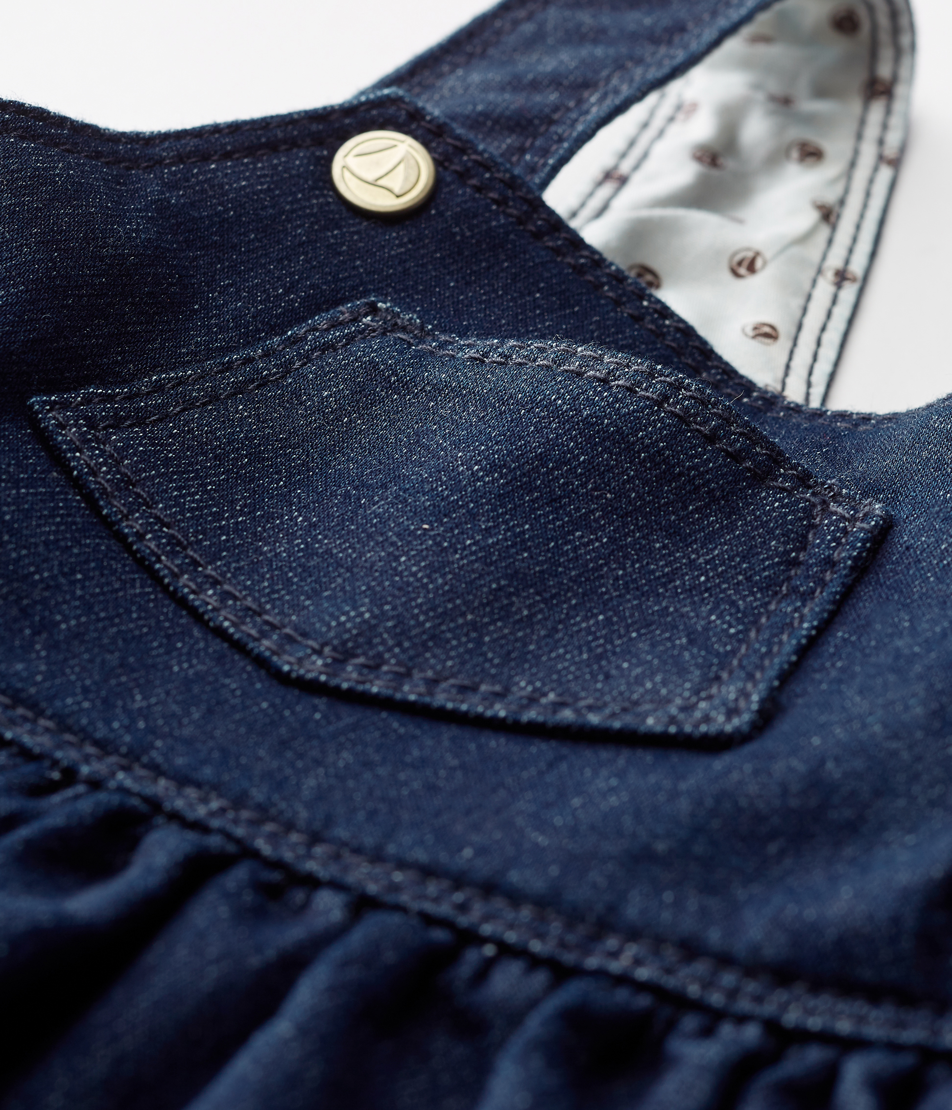 Baby Girls Blue Denim Dress