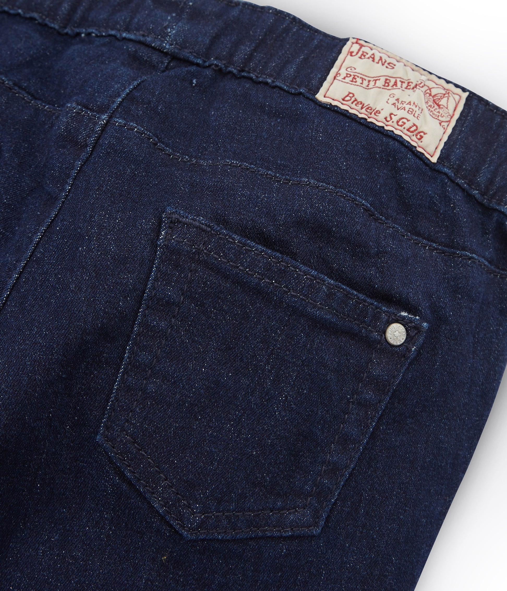 Girls Blue Denim Trousers