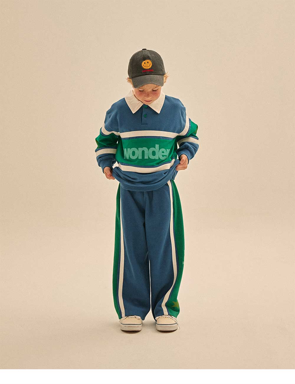 Boys & Girls Blue Cotton T-Shirt