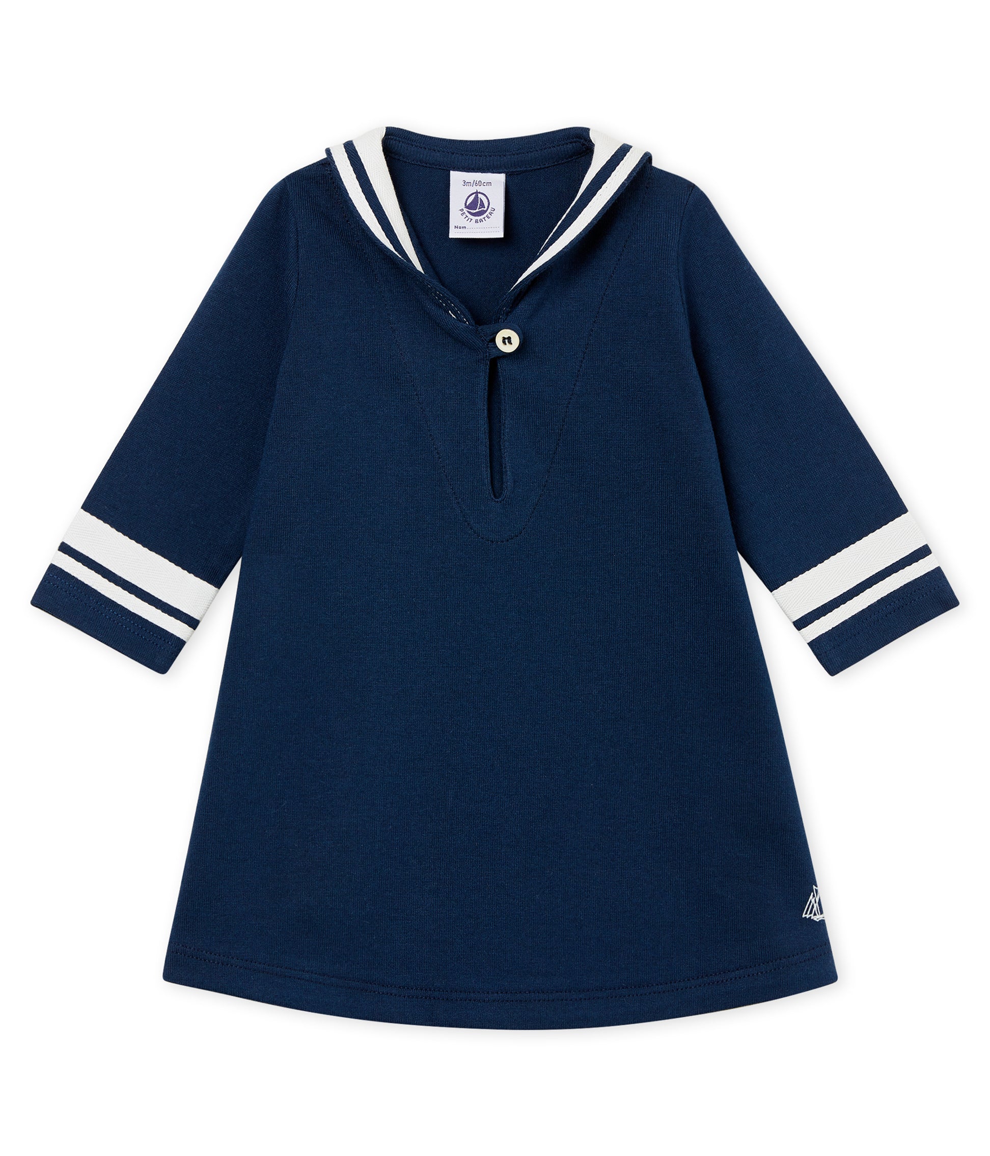 Baby Girls Blue Cotton Top