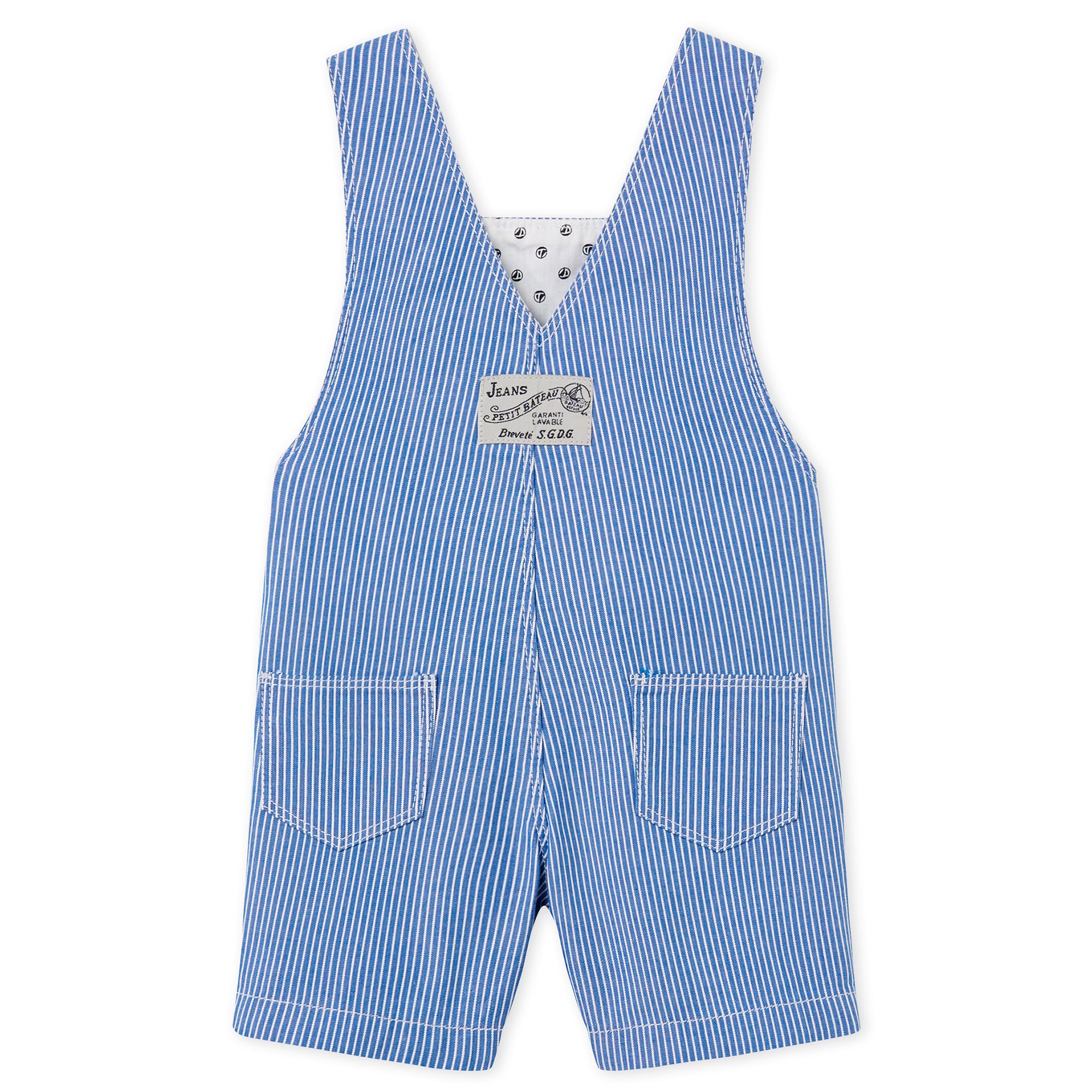 Baby Blue Stripes Shorts