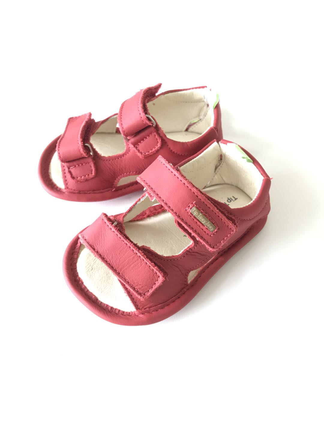 Baby Girls Pomo Leather Sandal