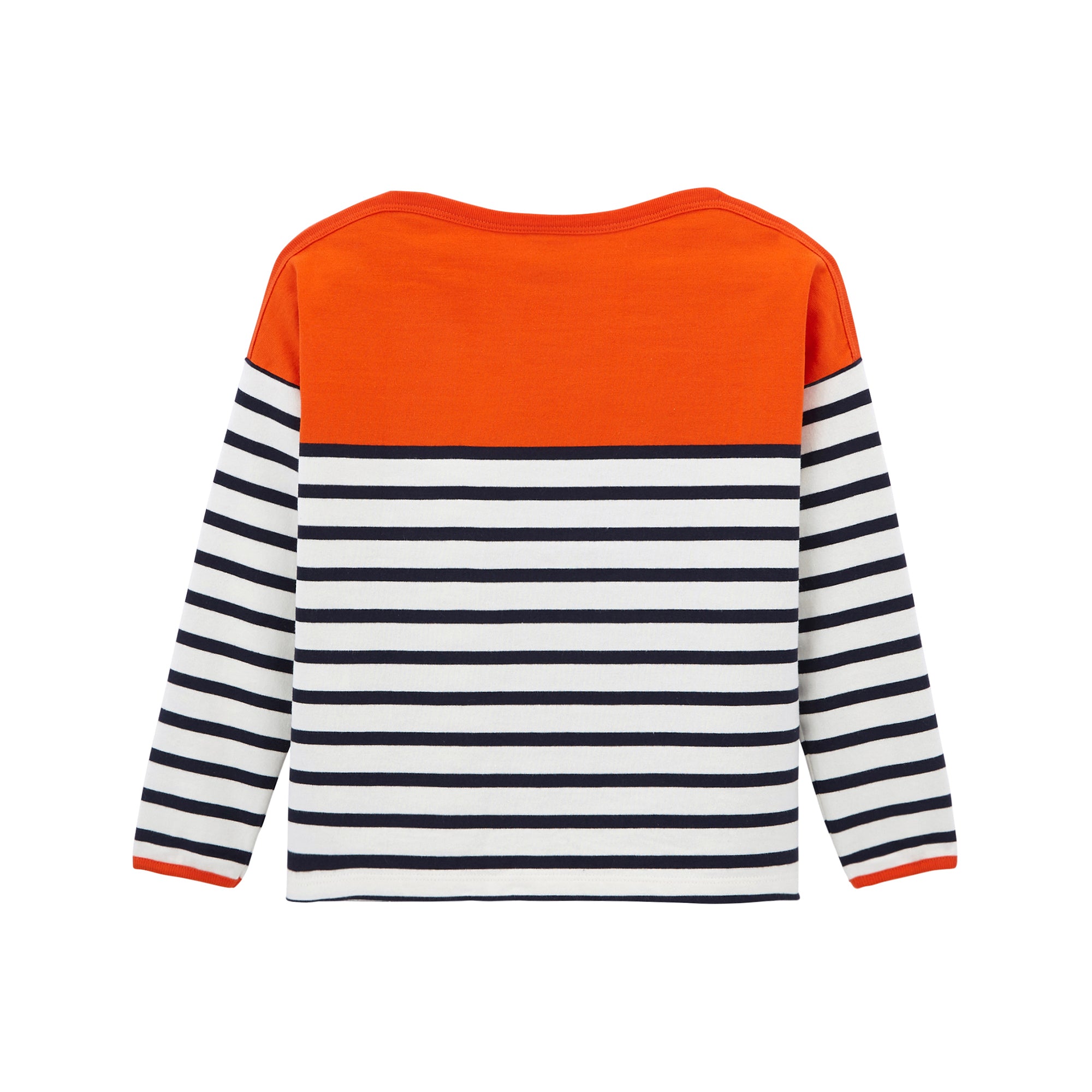 Boys & Girls Orange Stripes T-shirt