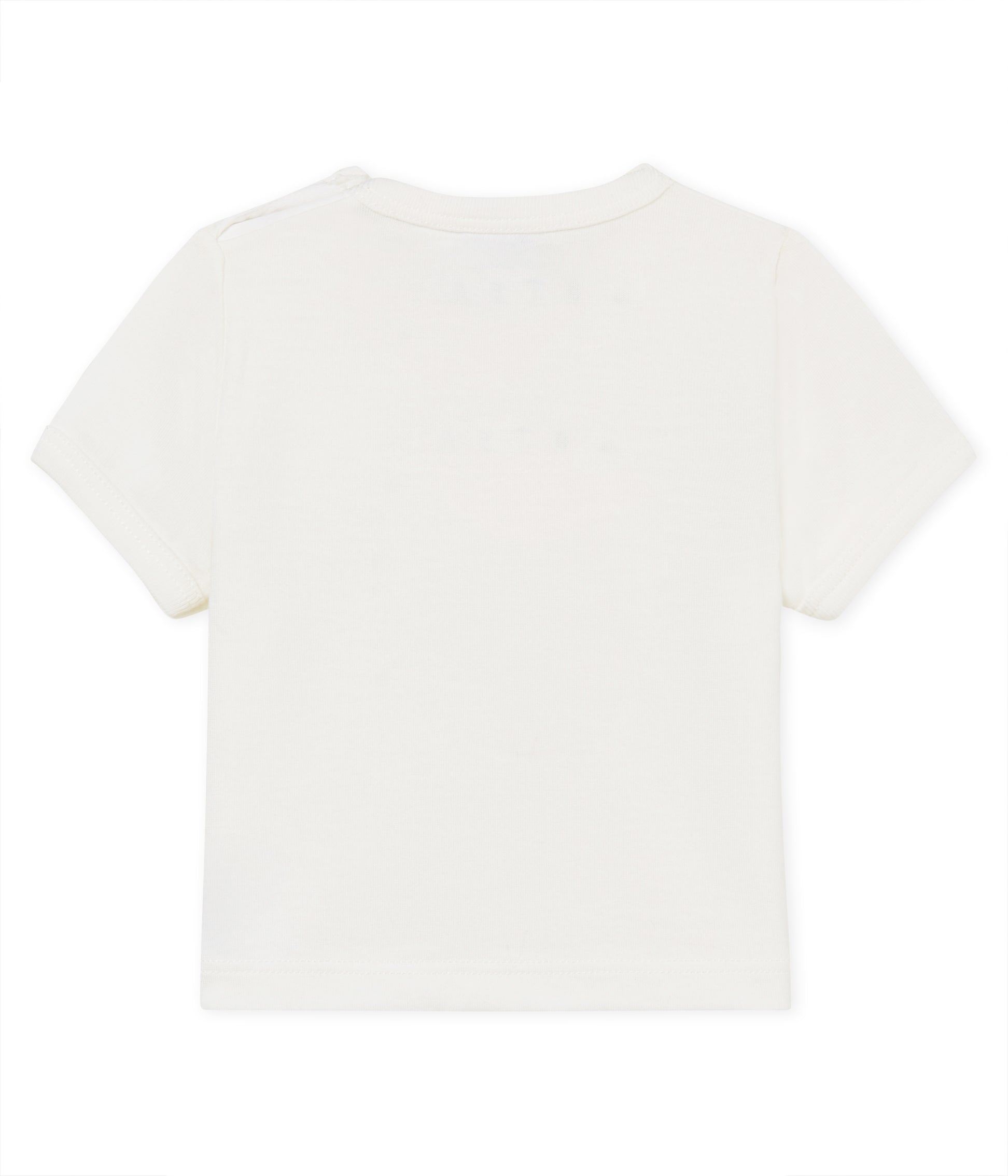 Baby Girls White Printed T-shirt