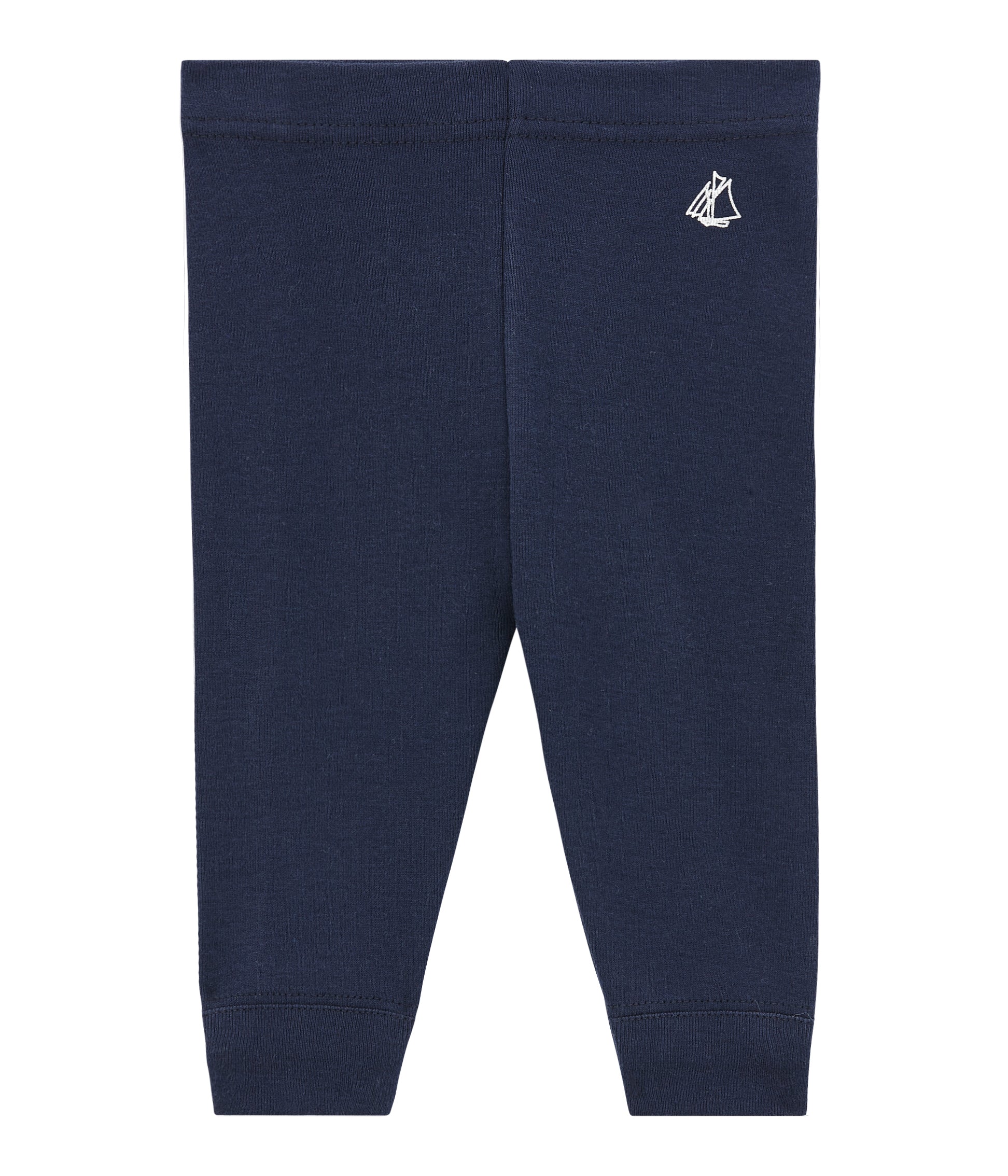 Baby Girls Blue Cotton Leggings
