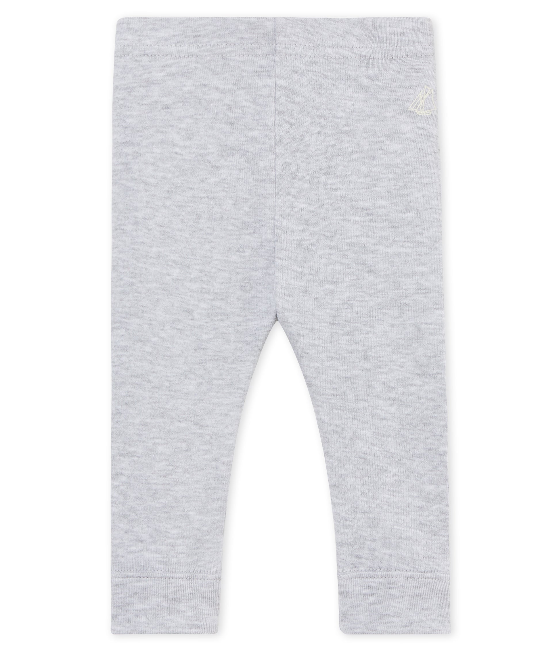 Baby Girls Grey Cotton Leggings