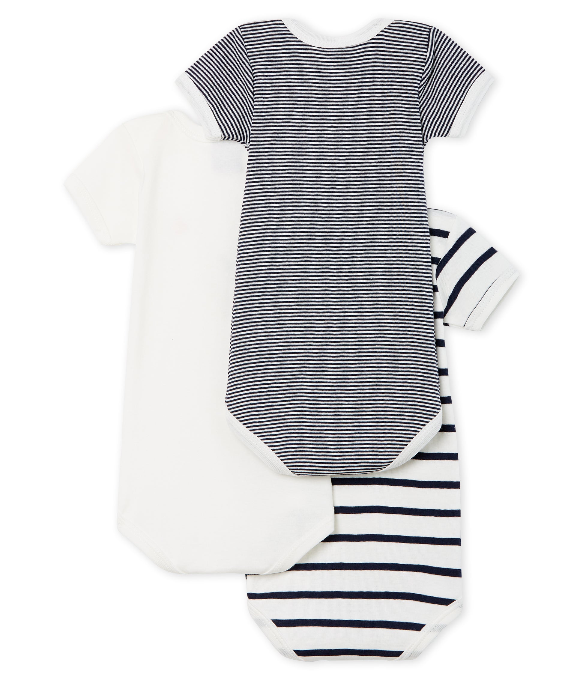 Baby Boys & Girls White & Black Cotton Sets