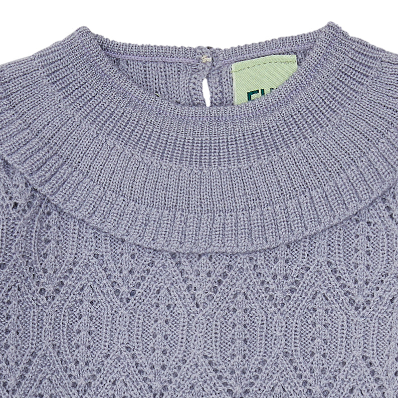 Baby Girls Light Purple Wool Sweater
