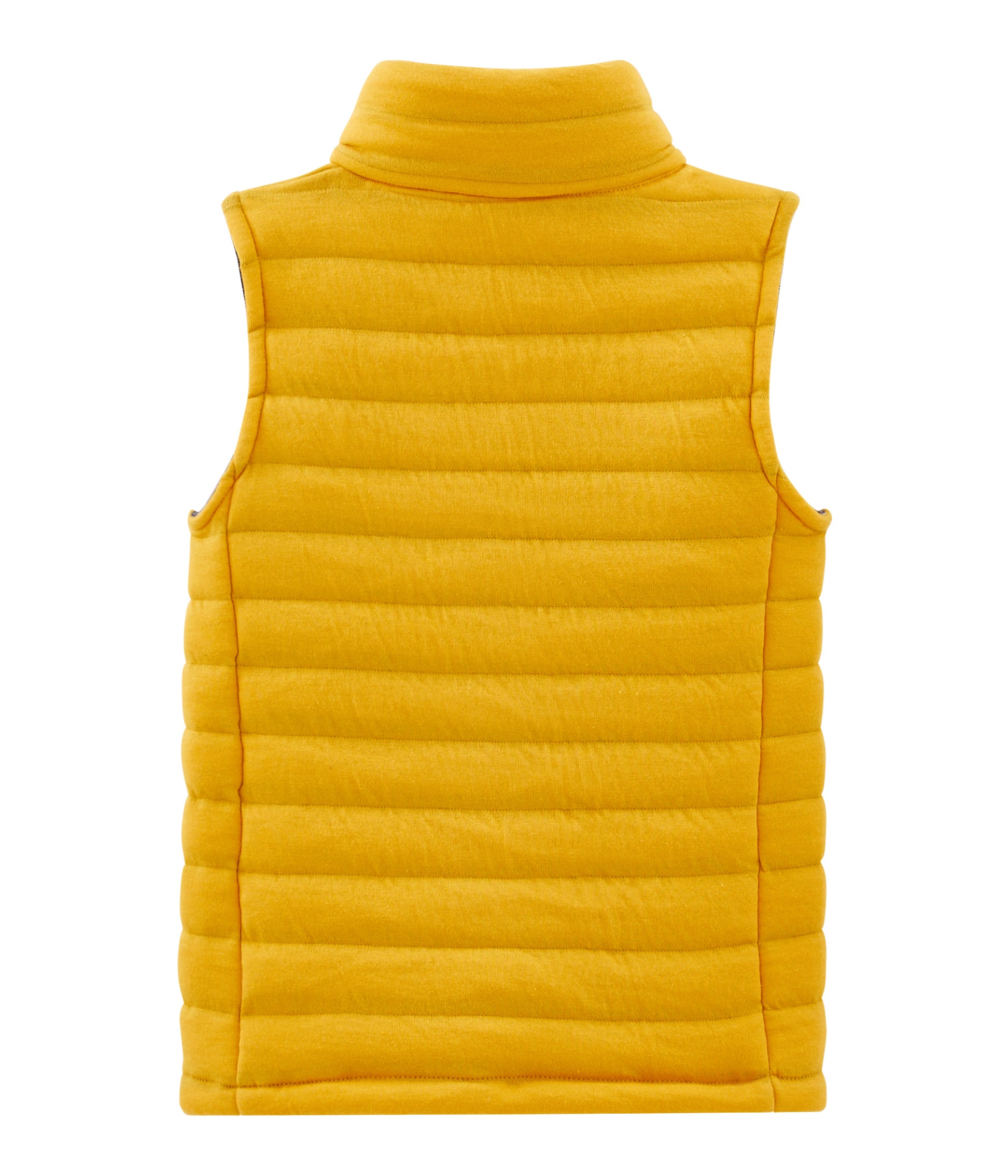 Boys Yellow Cotton Vest