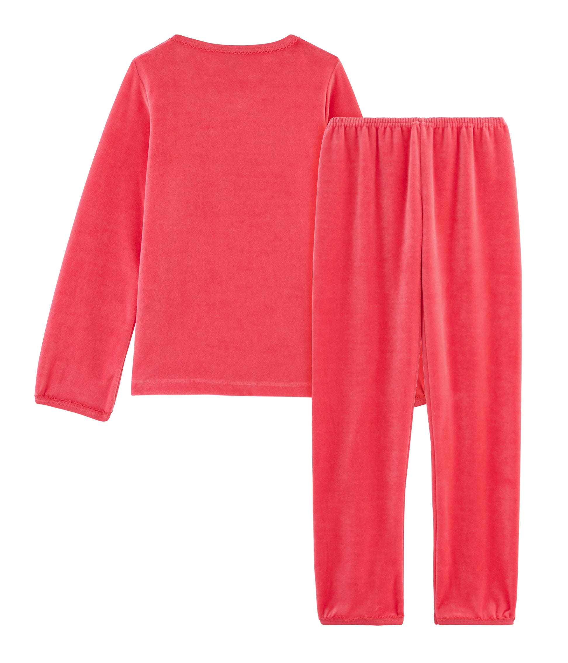 Girls Pink Cotton Nightwear Set