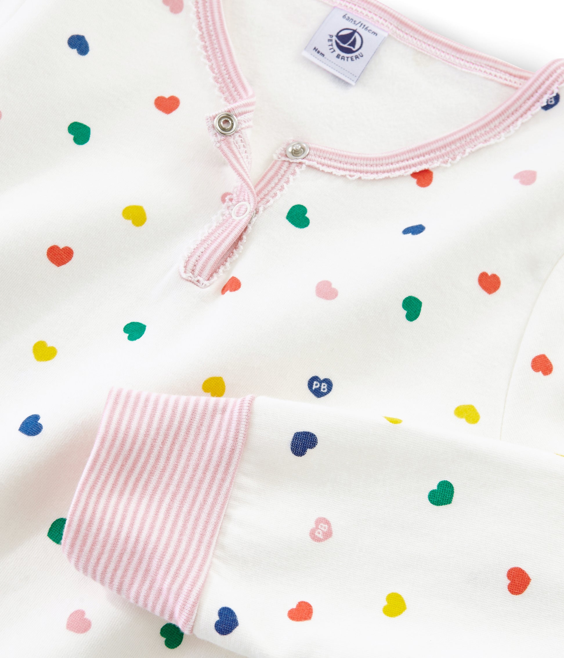 Girls Multicolor Cotton Nightwear Set