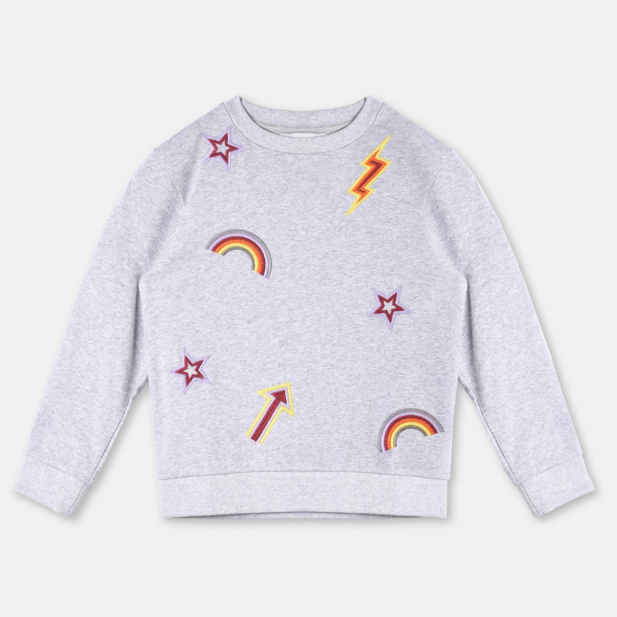 Girls Thunder Embroidered Sweatshirt