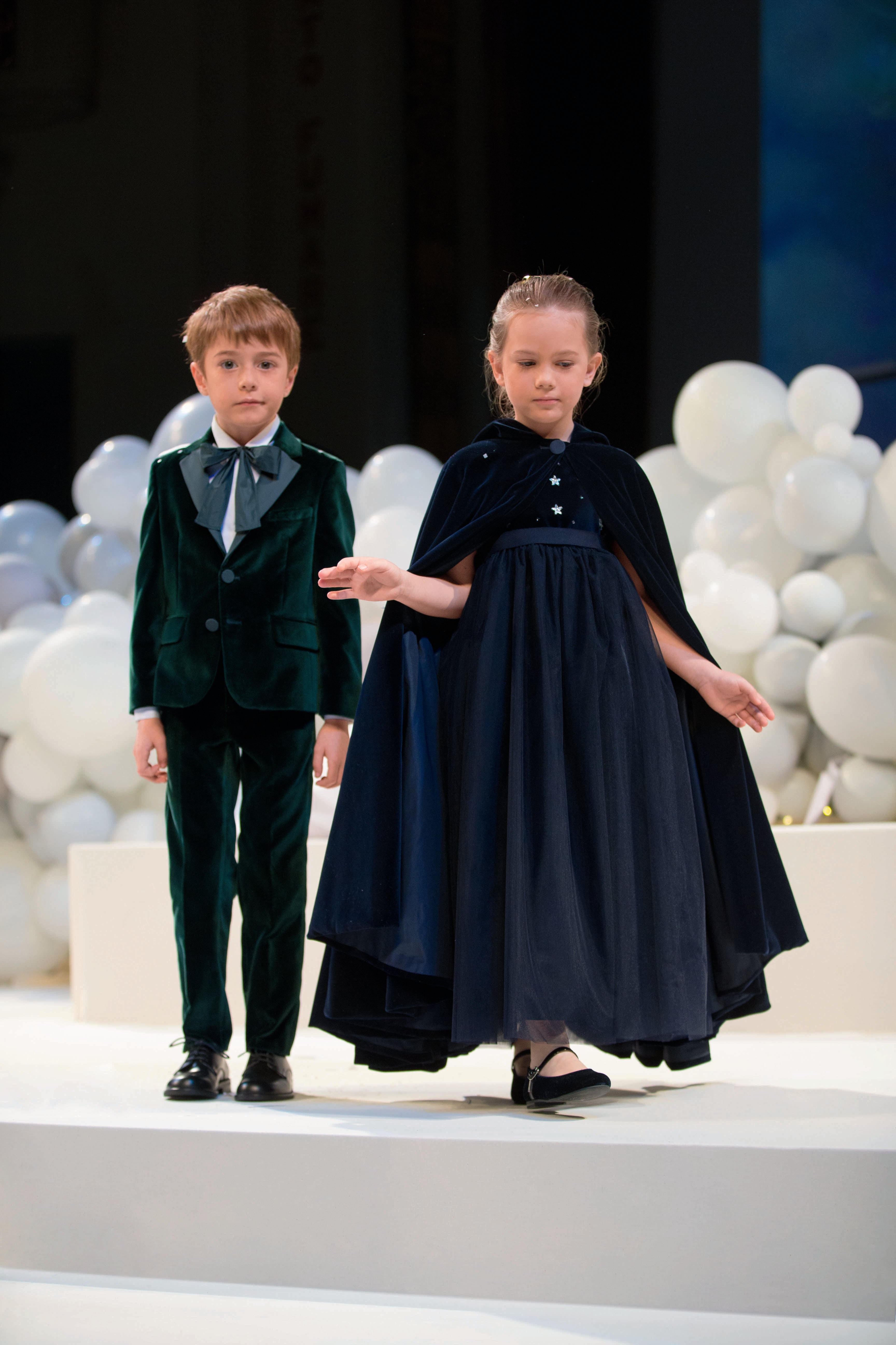 Girls & Boys  Navy  Blue  Cloak