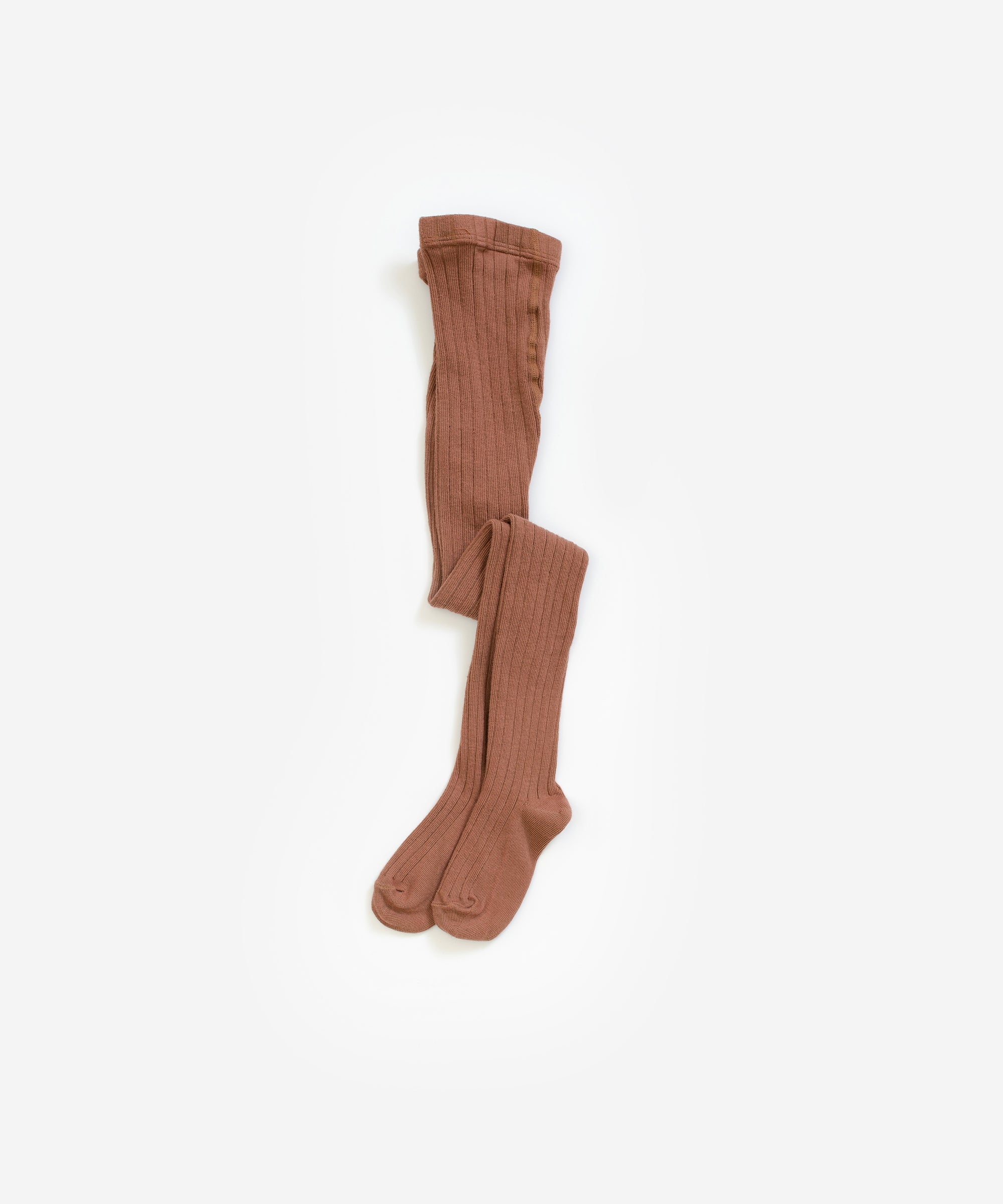Girls Coffee Cotton Tights
