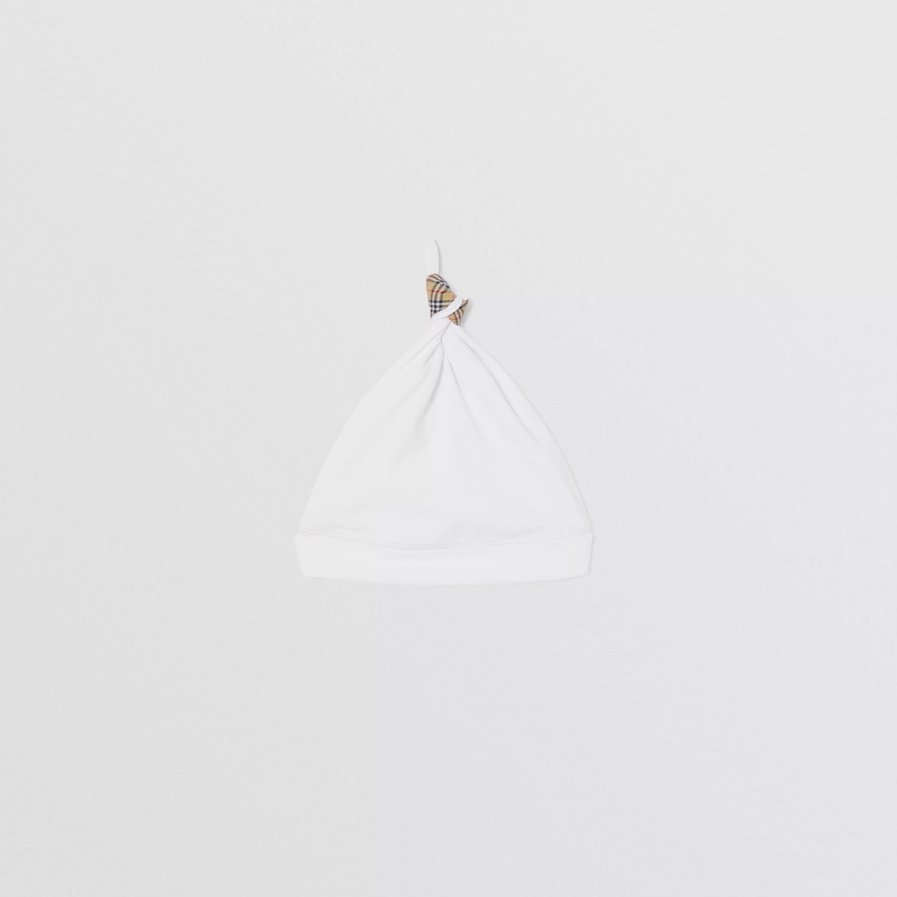 Baby Boys & Girls White Cotton Babysuit Set