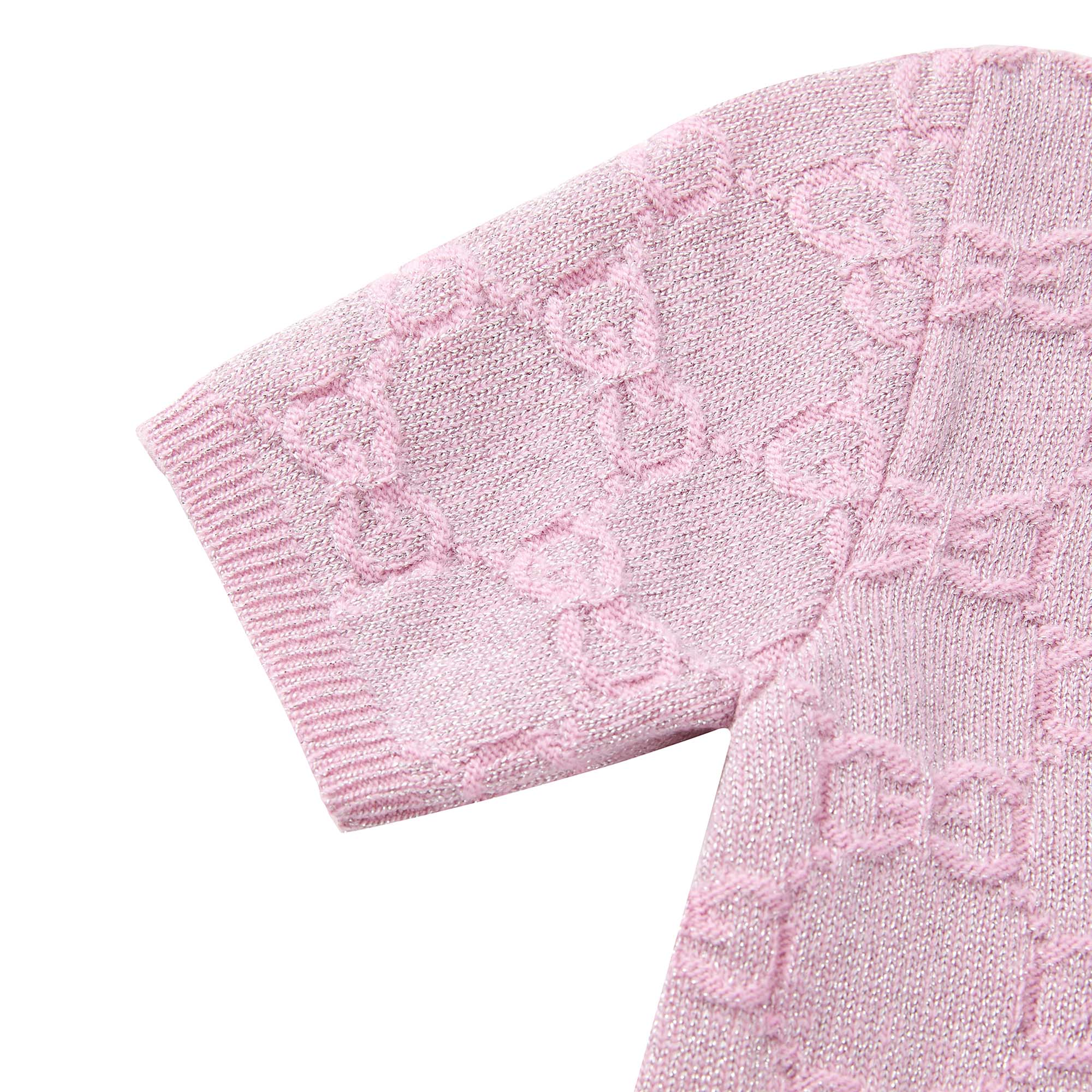 Baby Girls Pink Wool Dress