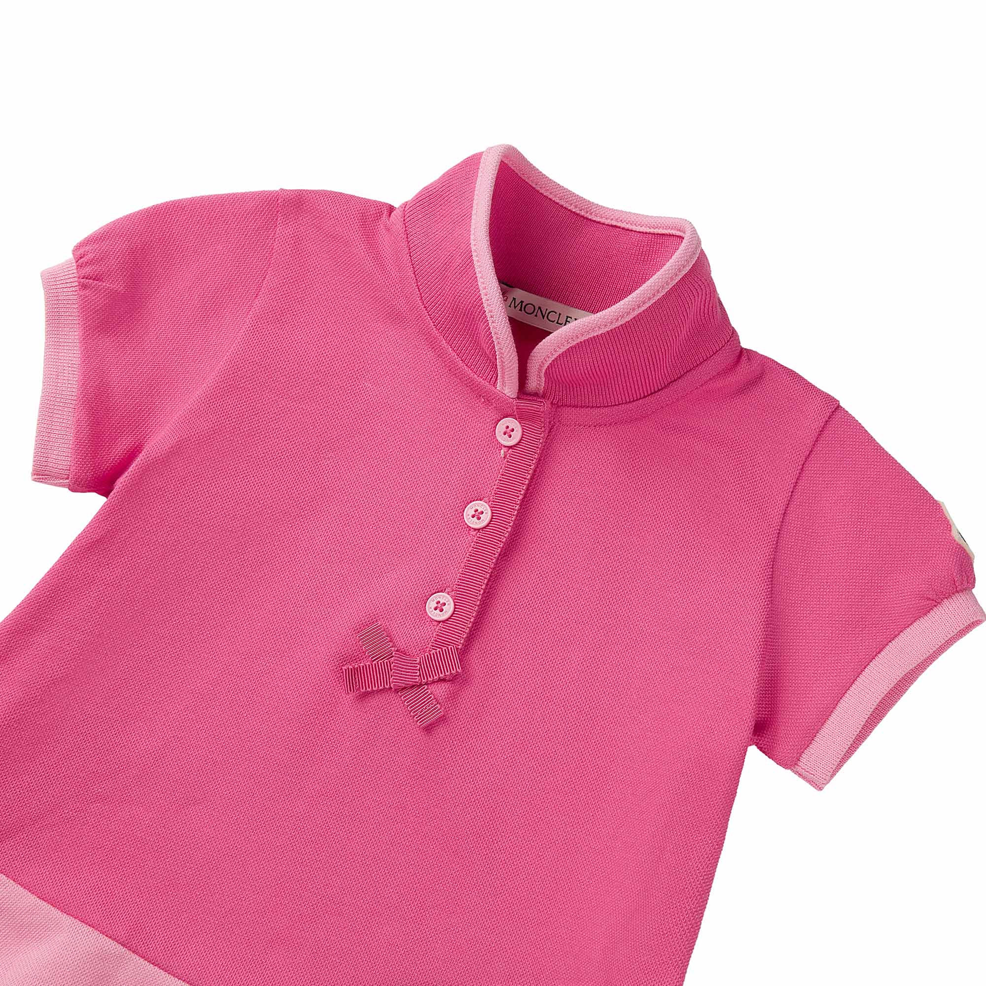 Baby Girls Bright Pink Cotton Set