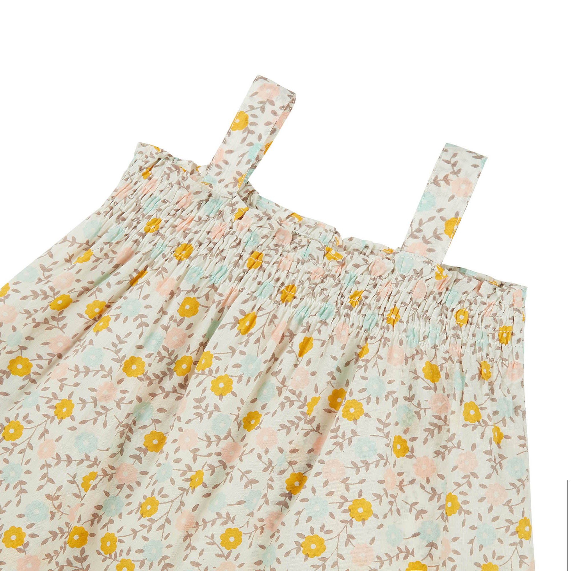 Baby Girls Flowers Cotton Set