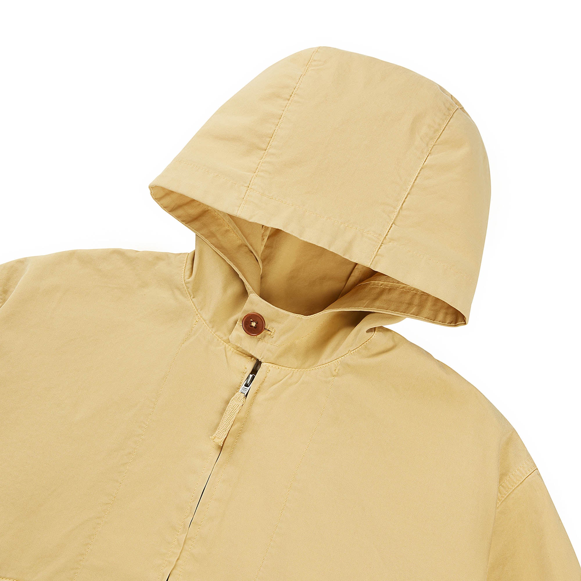 Boys & Girls Yellow Hooded Coat