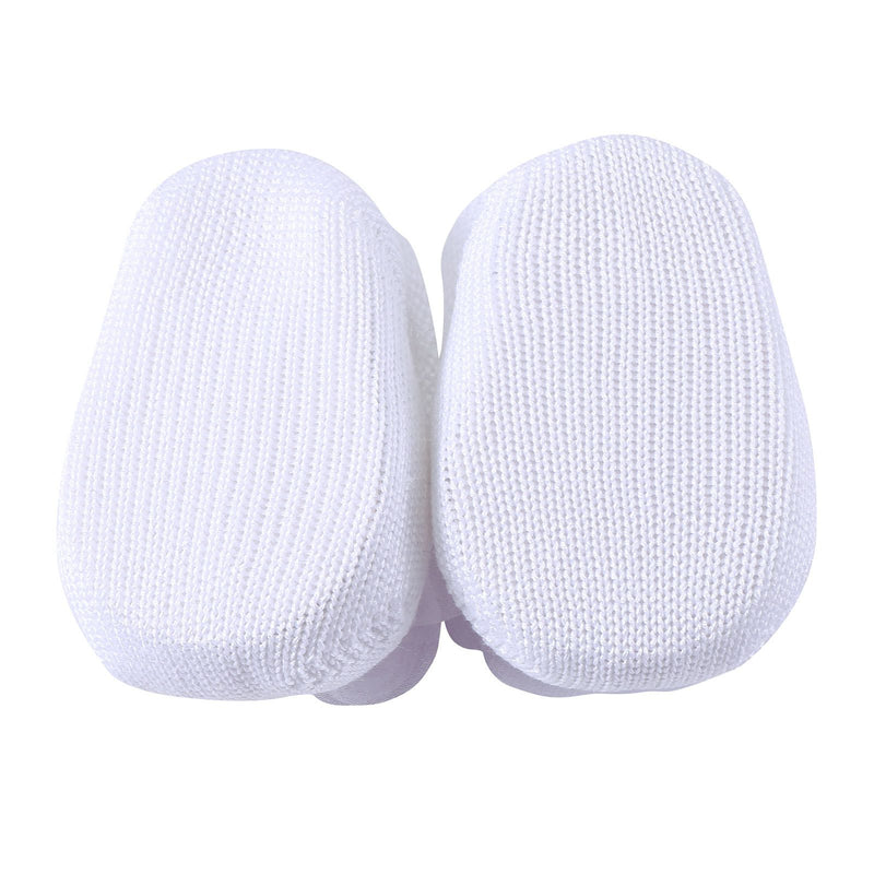 Baby White Knitted Cotton Rose Shoes&Hair Band Gift Set - CÉMAROSE | Children's Fashion Store - 4