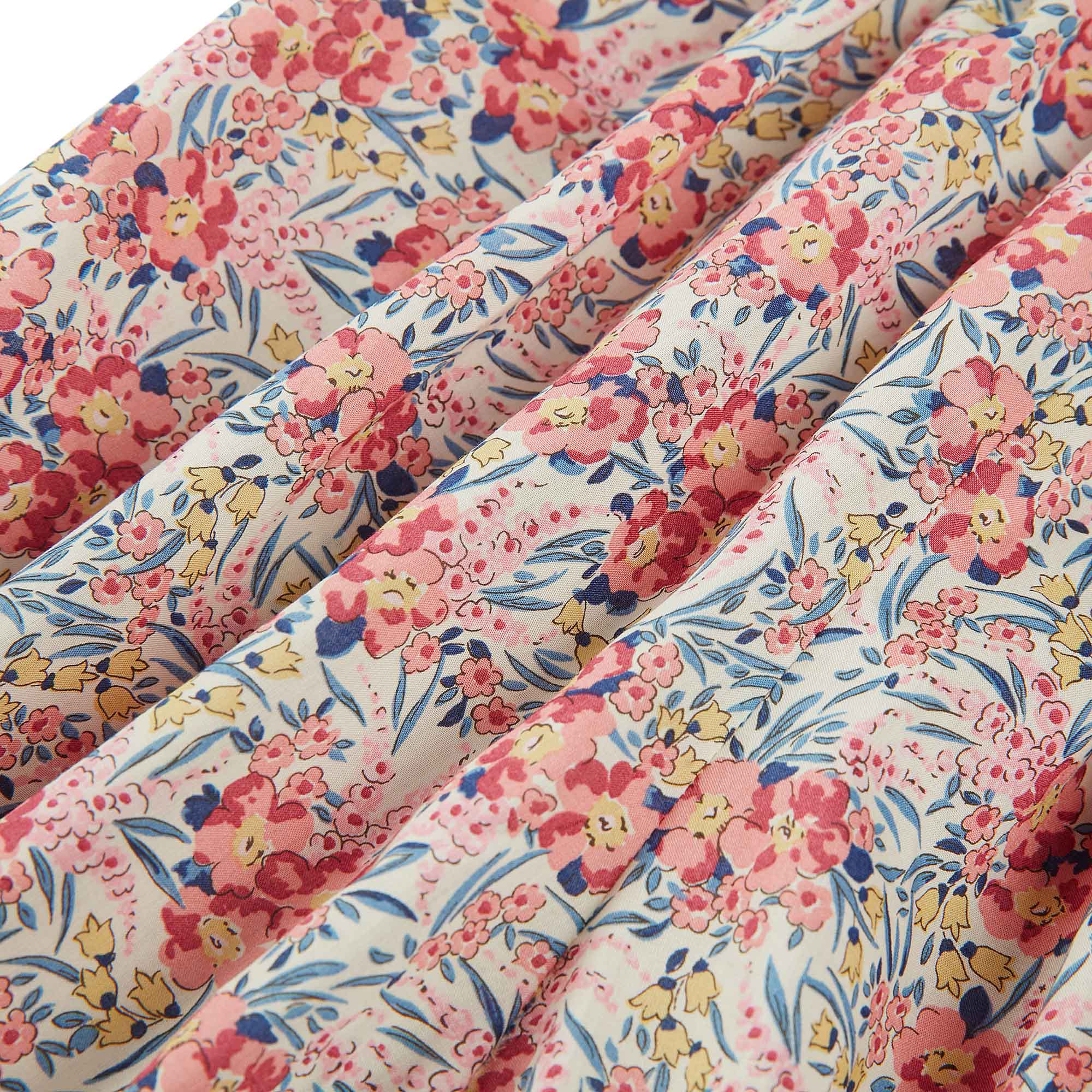 Baby Girls Pink Flowers Cotton Bloomers