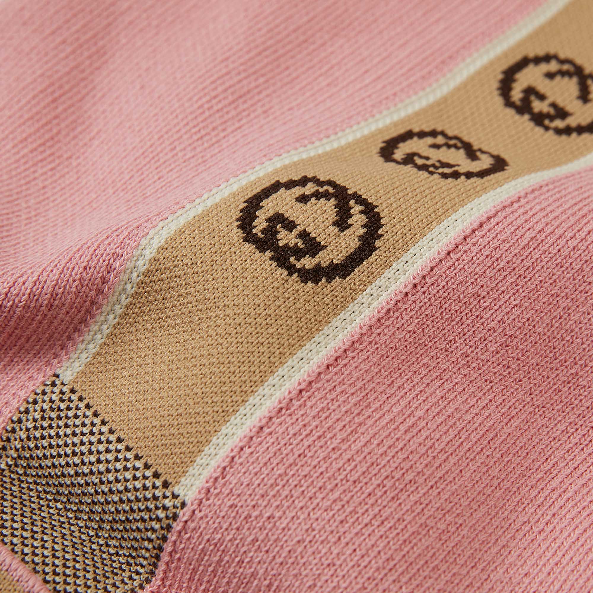 Girls Pink Logo Cotton Hat