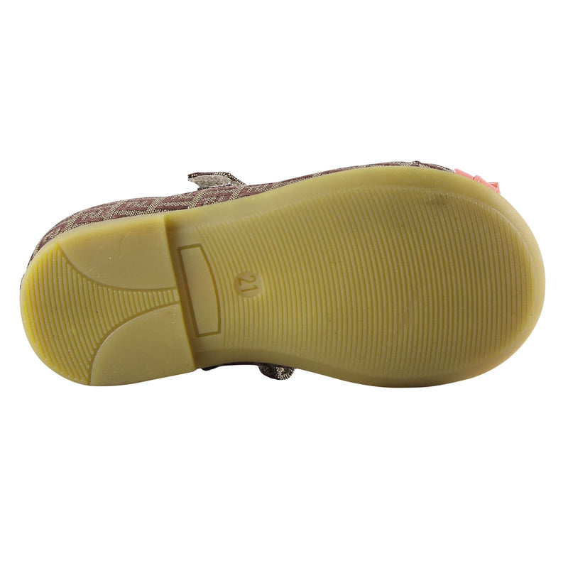 Girls Brown&Pink Shoes - CÉMAROSE | Children's Fashion Store - 4