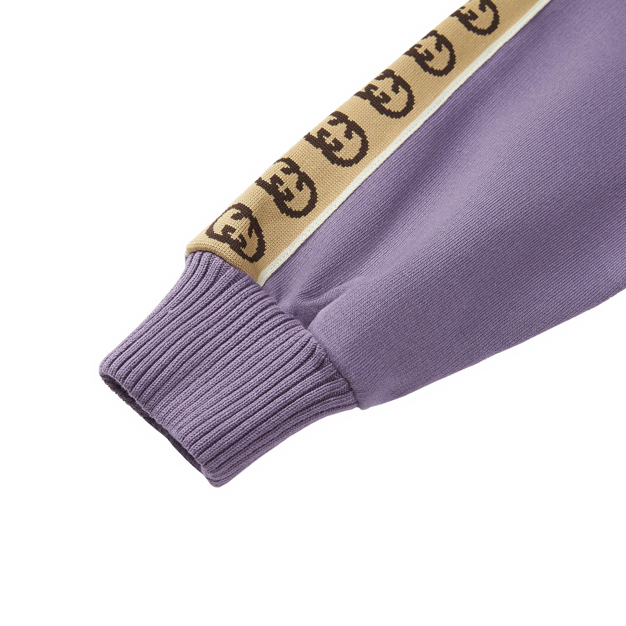 Girls Purple Cotton Sweatshirt