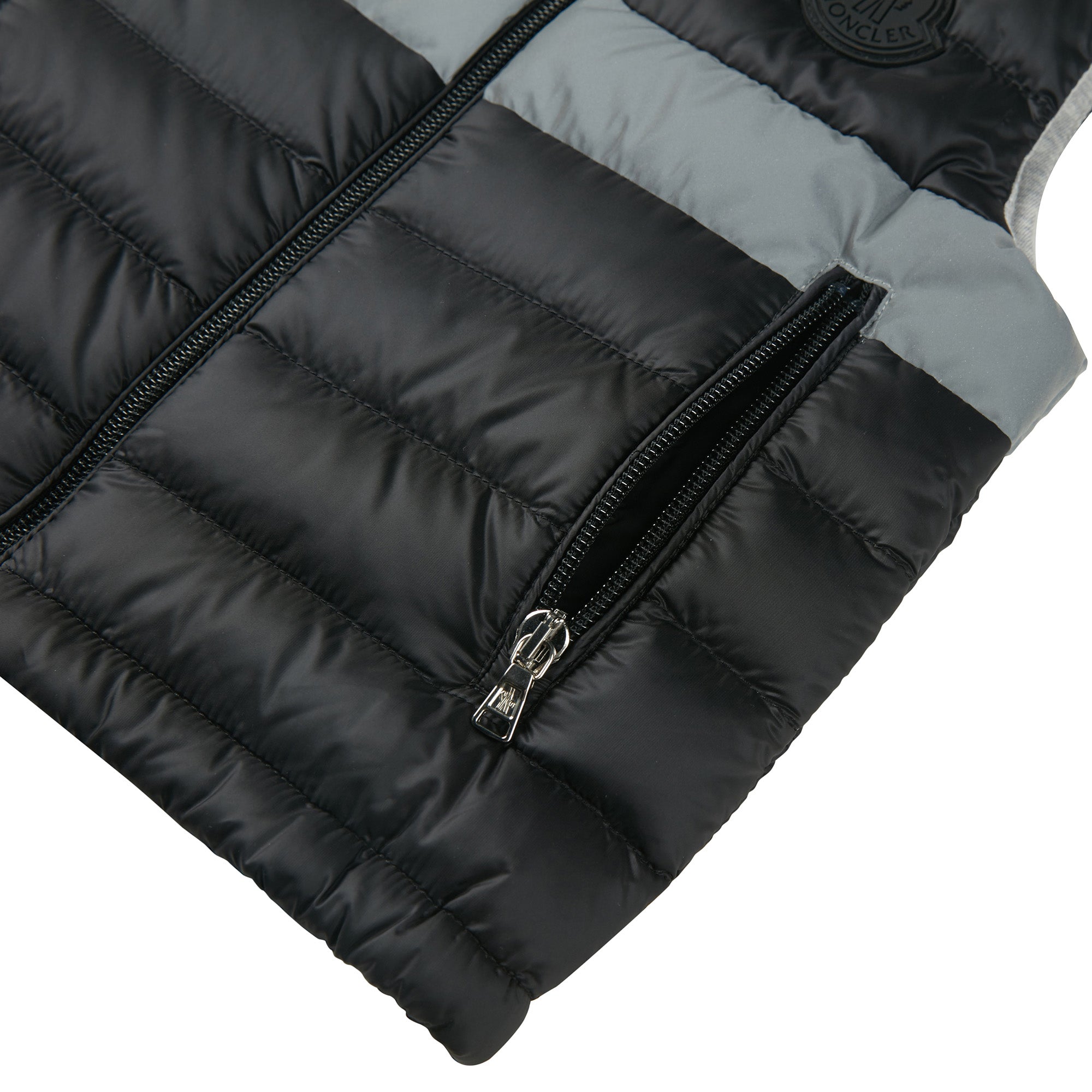 Baby Boys Black "LAUCH" Padded Down Gilet