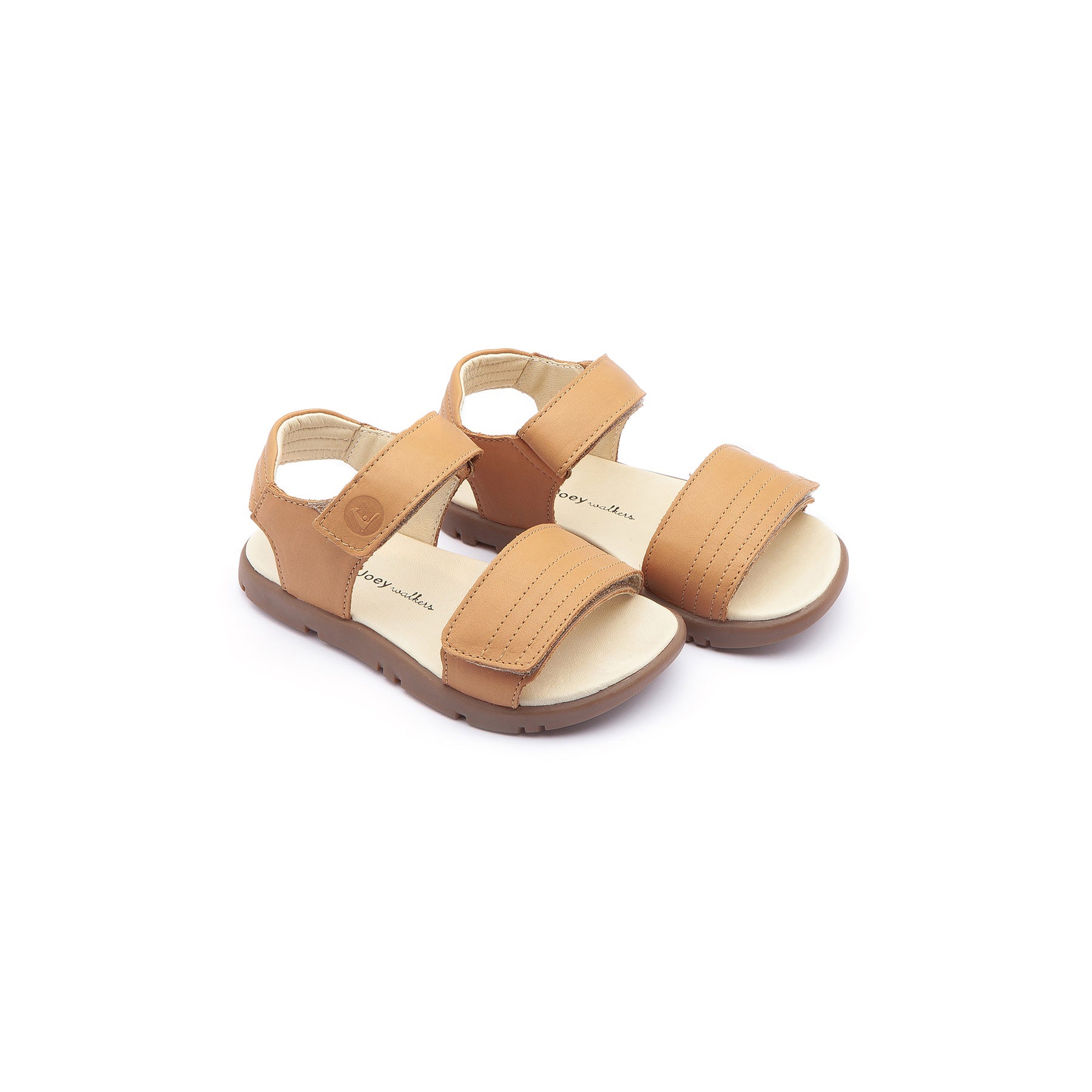 Baby Boys Yellow Leather Sandals