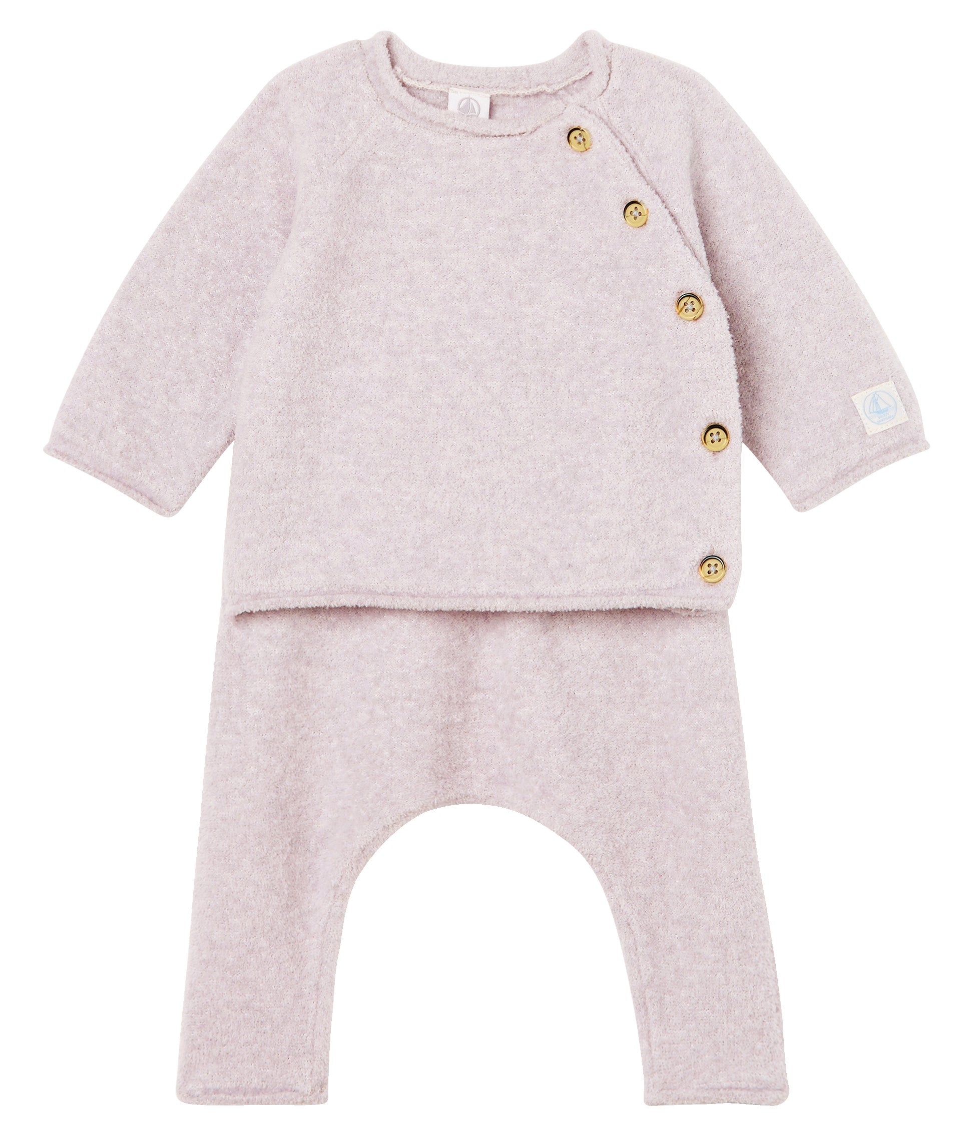 Baby Girls Pink Cotton Set