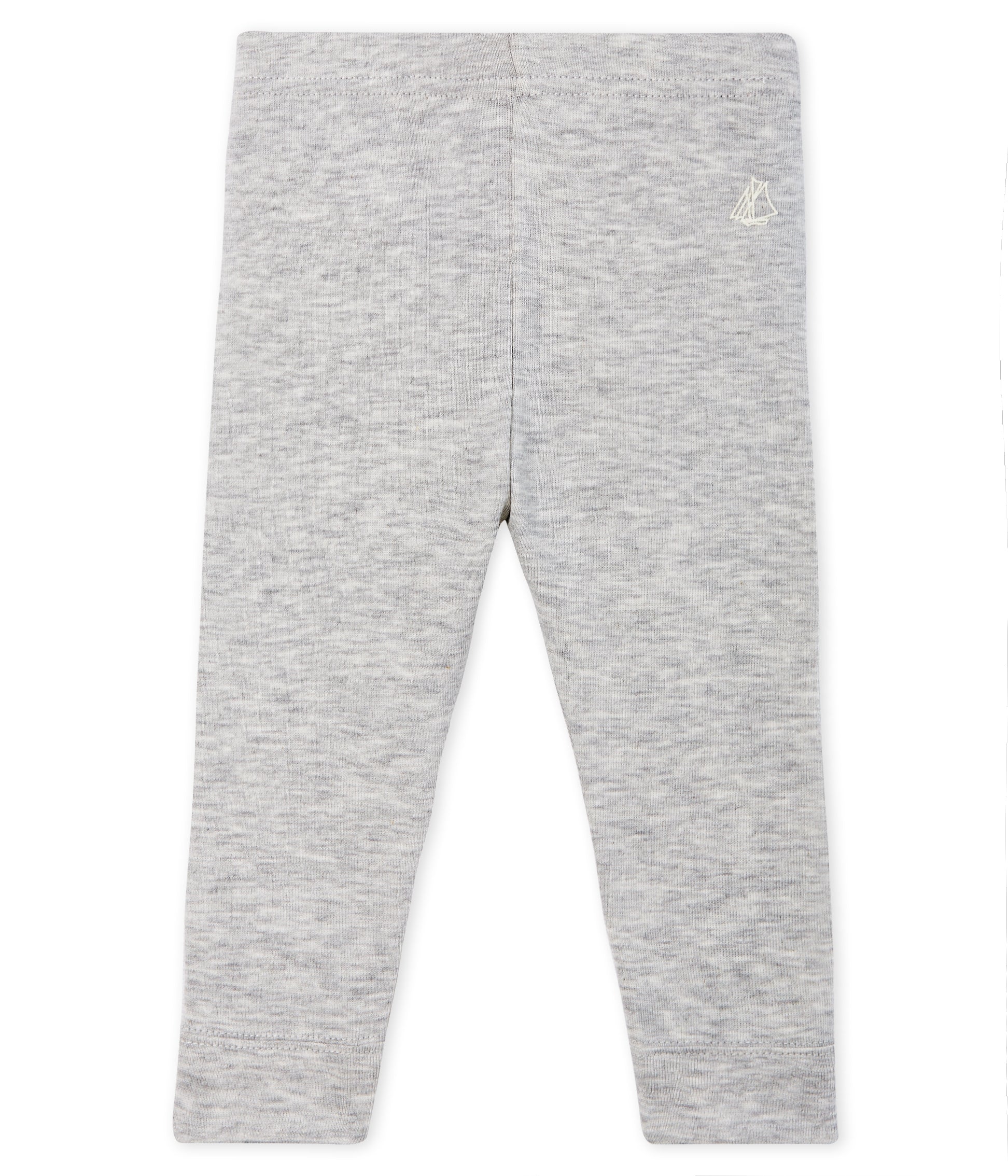 Baby Girls Grey Cotton Leggings