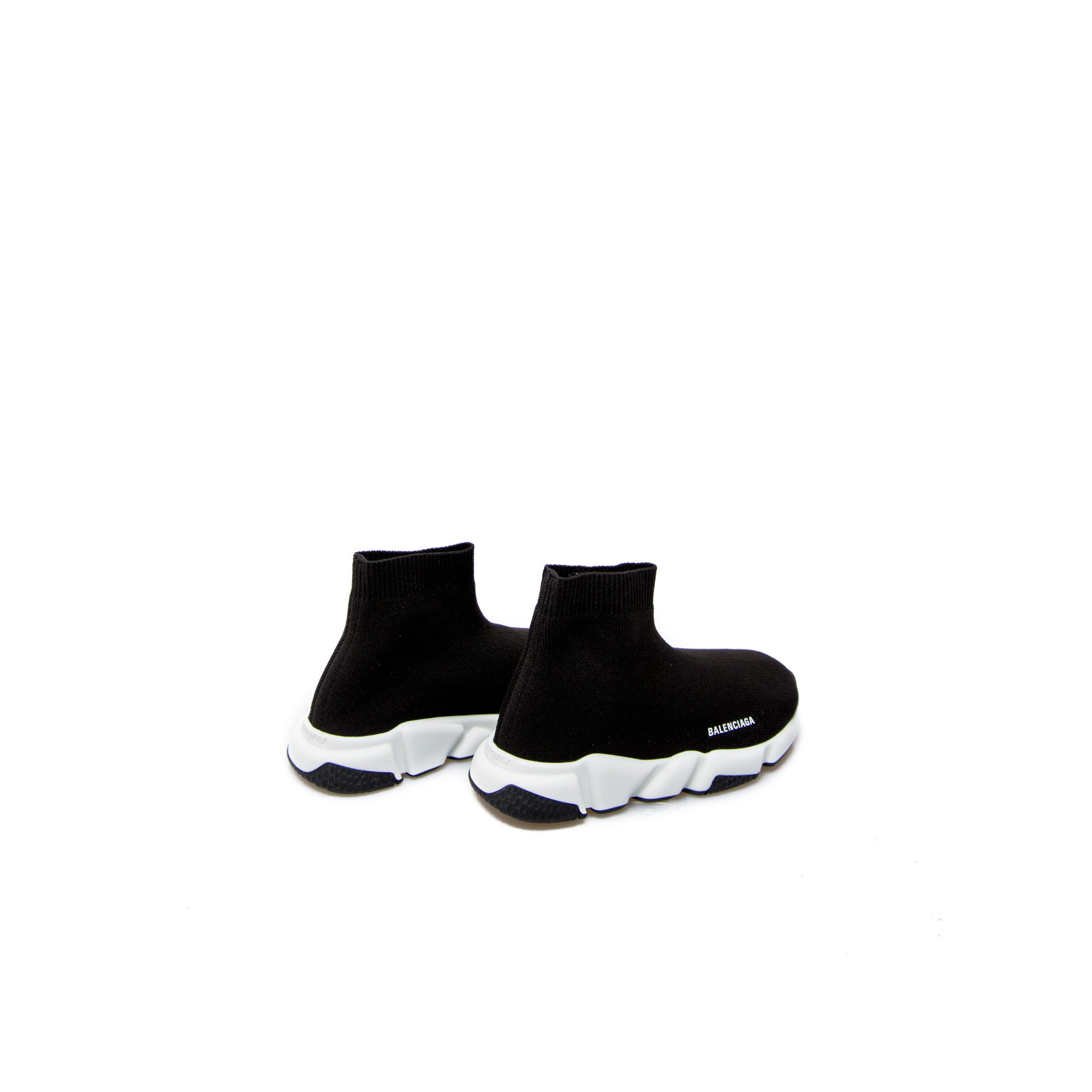 Boys & Girls Black Logo Sneakers