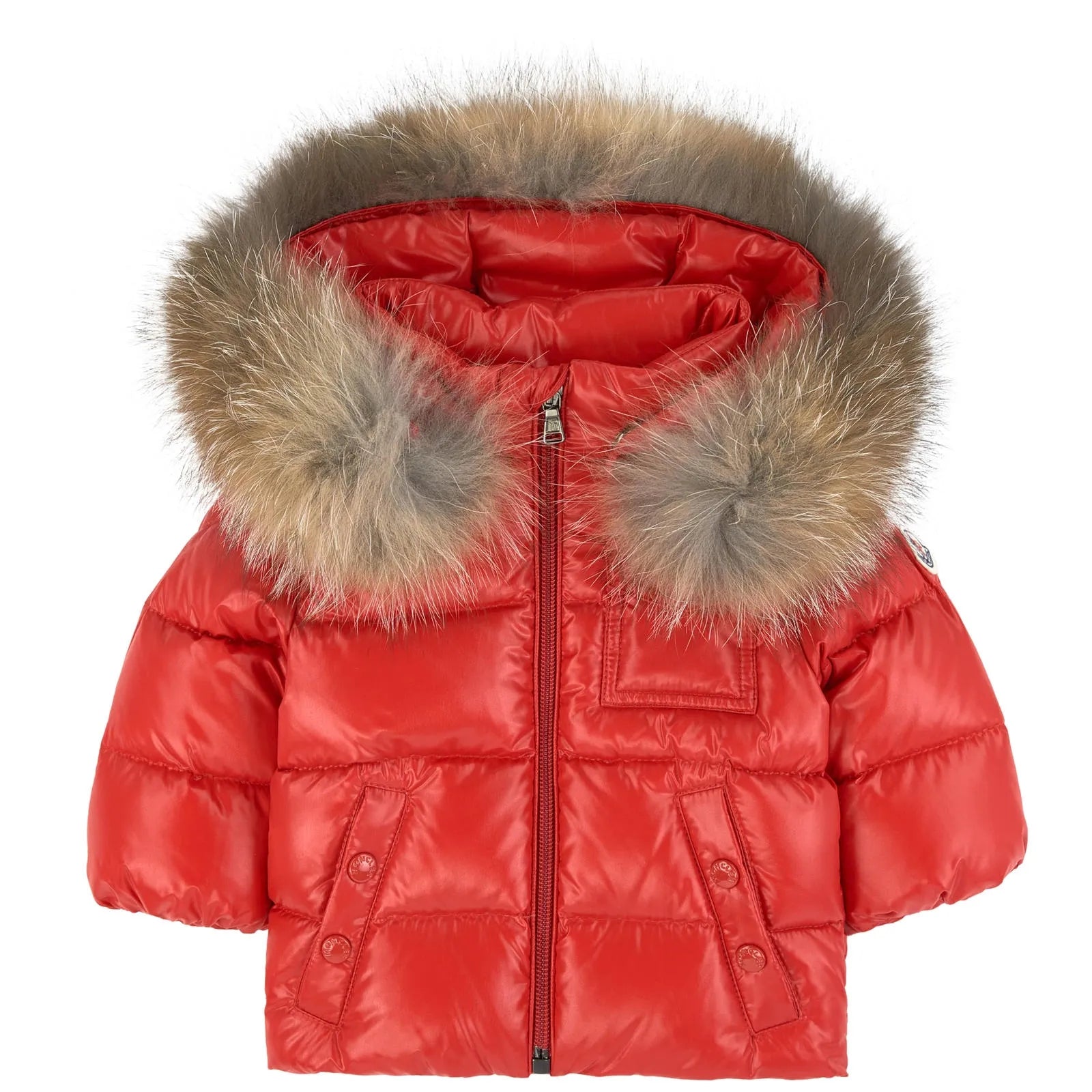 Baby Boys & Girls Red “K2” Padded Down Jacket