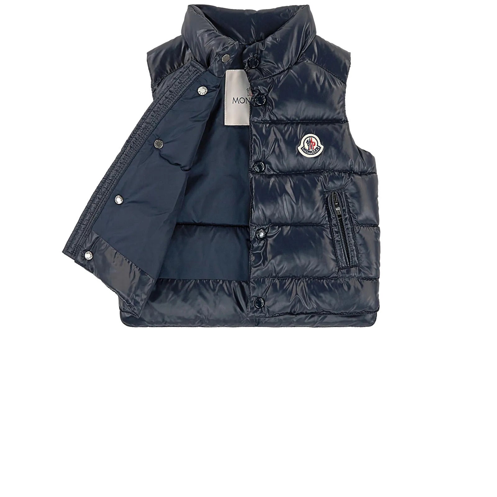 Baby Boys & Girls Navy "Bernard" Padded Down Vest