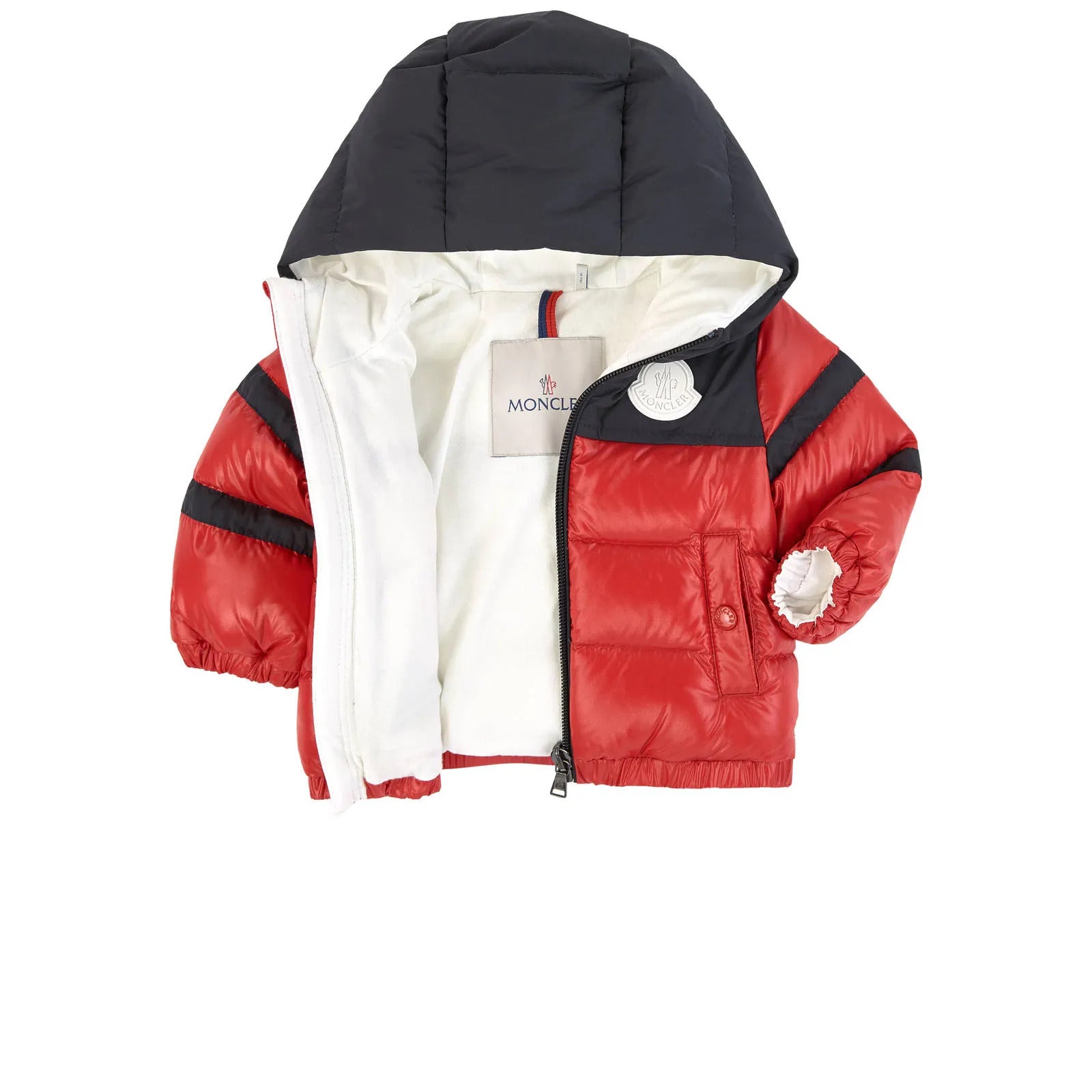 Baby Boys Red "ELM" Padded Down Jacket