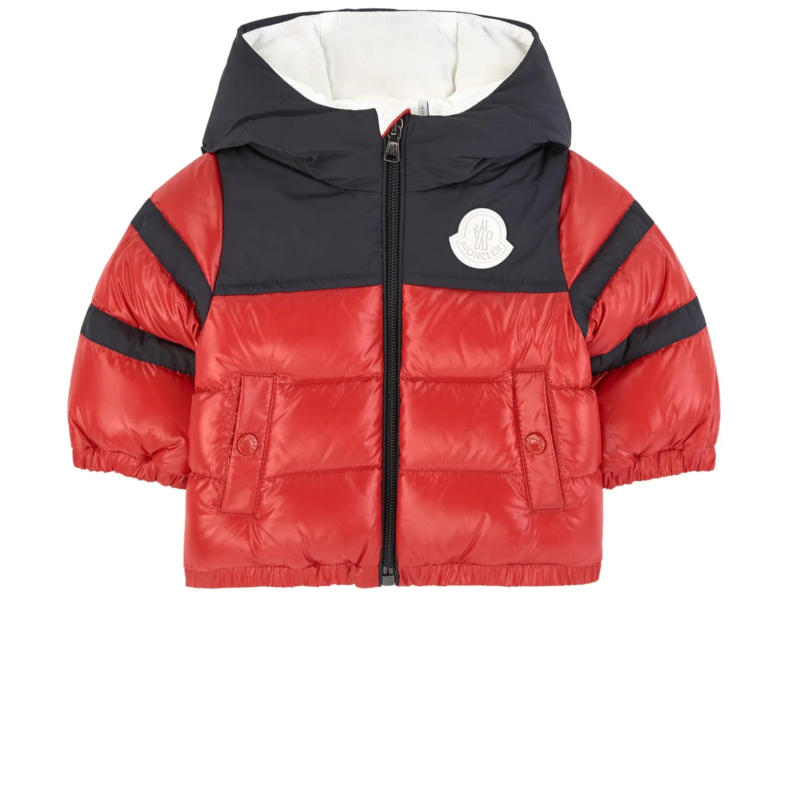 Baby Boys Red "ELM" Padded Down Jacket