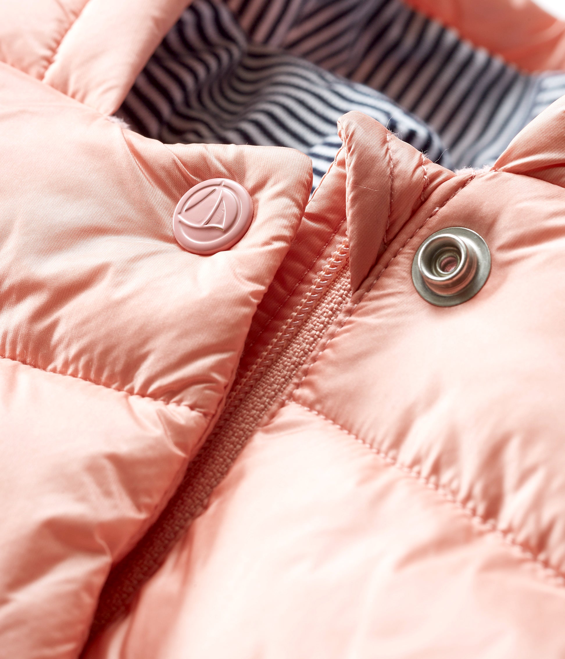 Girls Pink Hooded Jacket