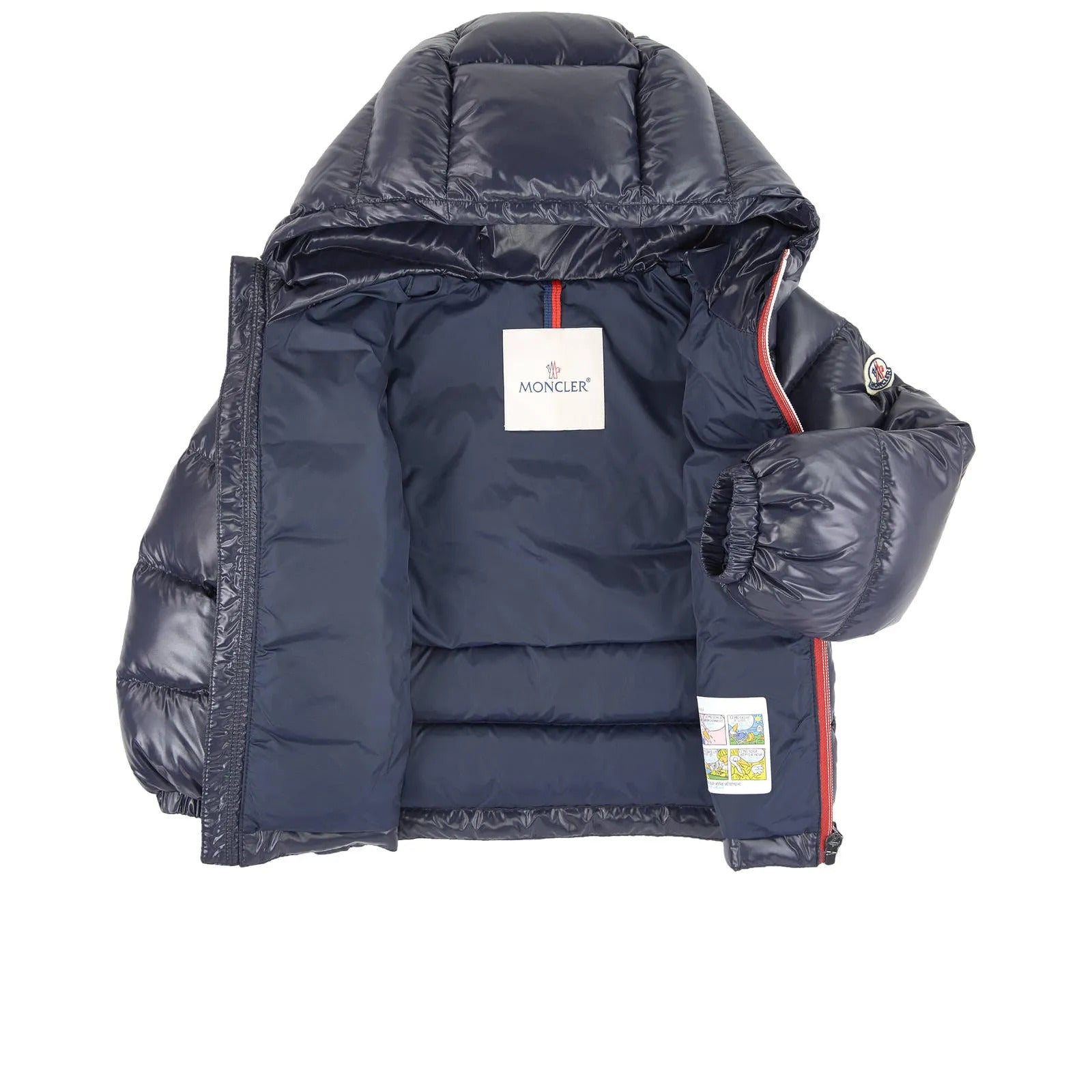 Baby Boys Navy "NEW AUBERT" Padded Down Jacket