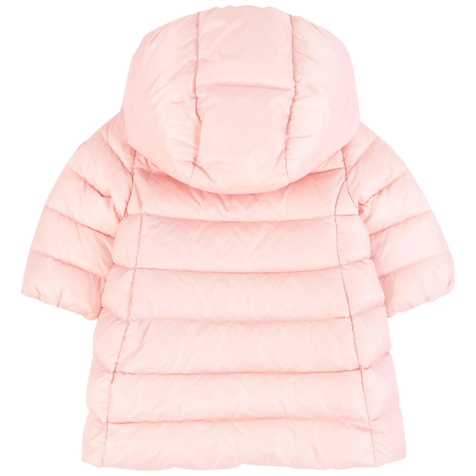 Baby Girls Light Pink “MAJEURE” Padded Down Coat