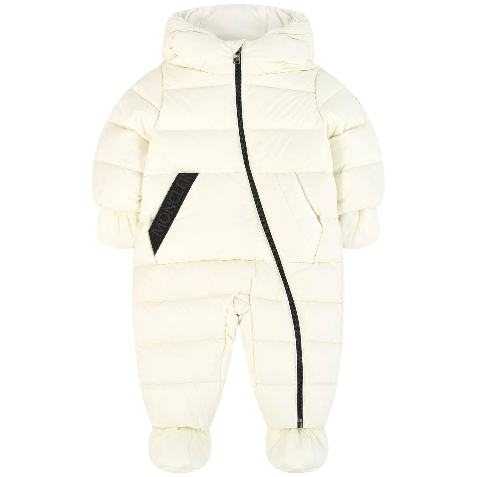 Baby Boys & Girls Natural "ICO" Padded Down Snowsuit